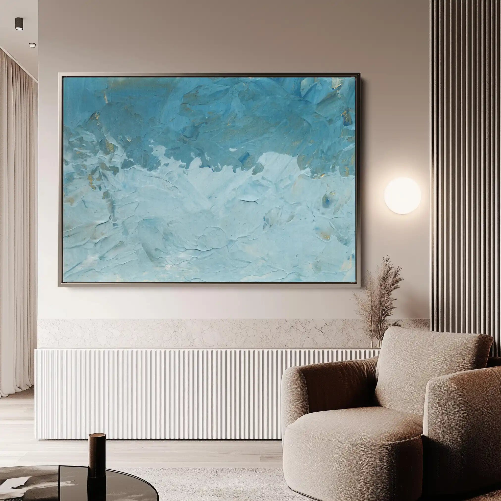 Abstract 184 Canvas Art 60 x 40 cm / Stretched on hidden frame