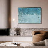 Abstract 184 Canvas Art 60 x 40 cm / Stretched on hidden frame