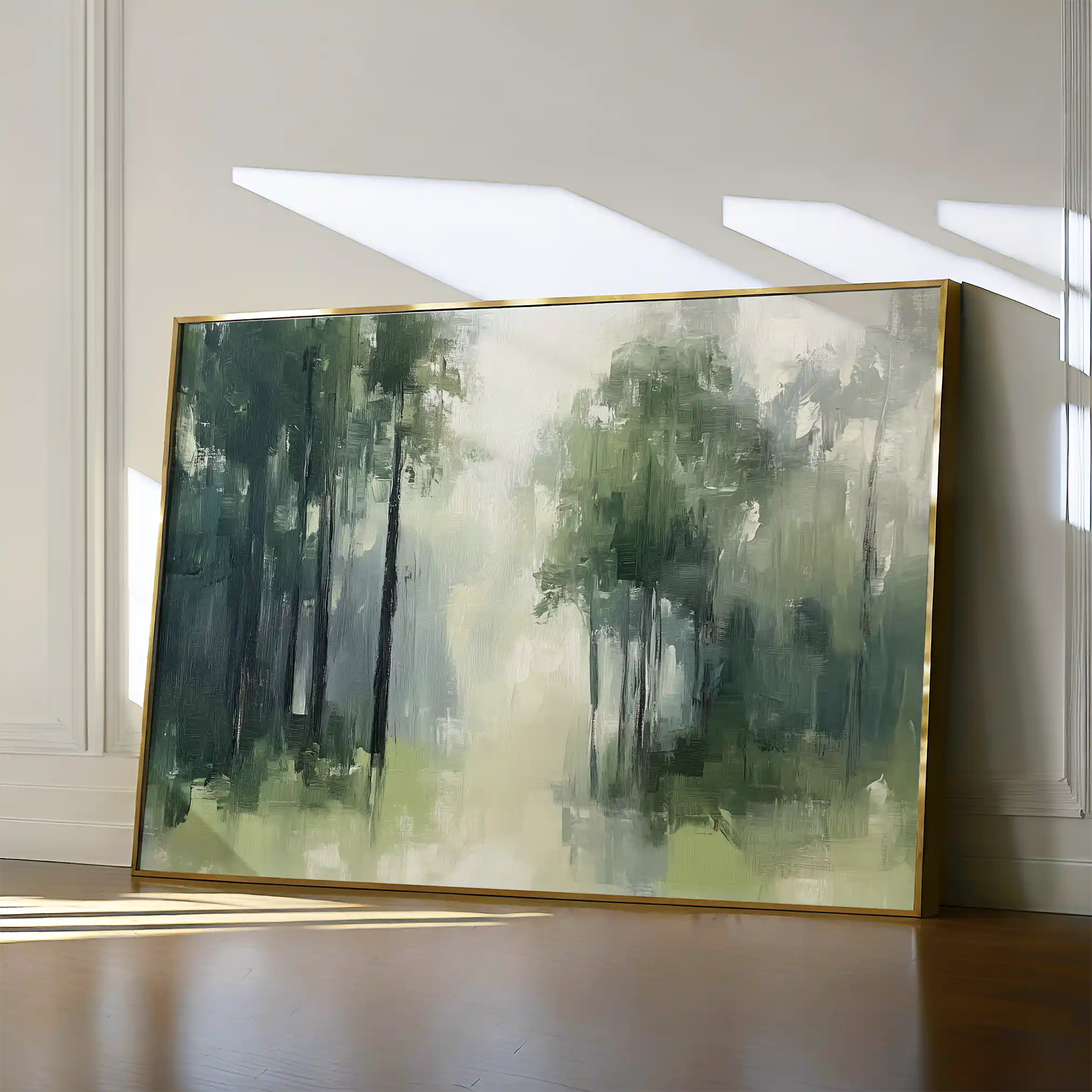 Landscape 184 Canvas Art 90 x 60 cm / Stretched on hidden frame