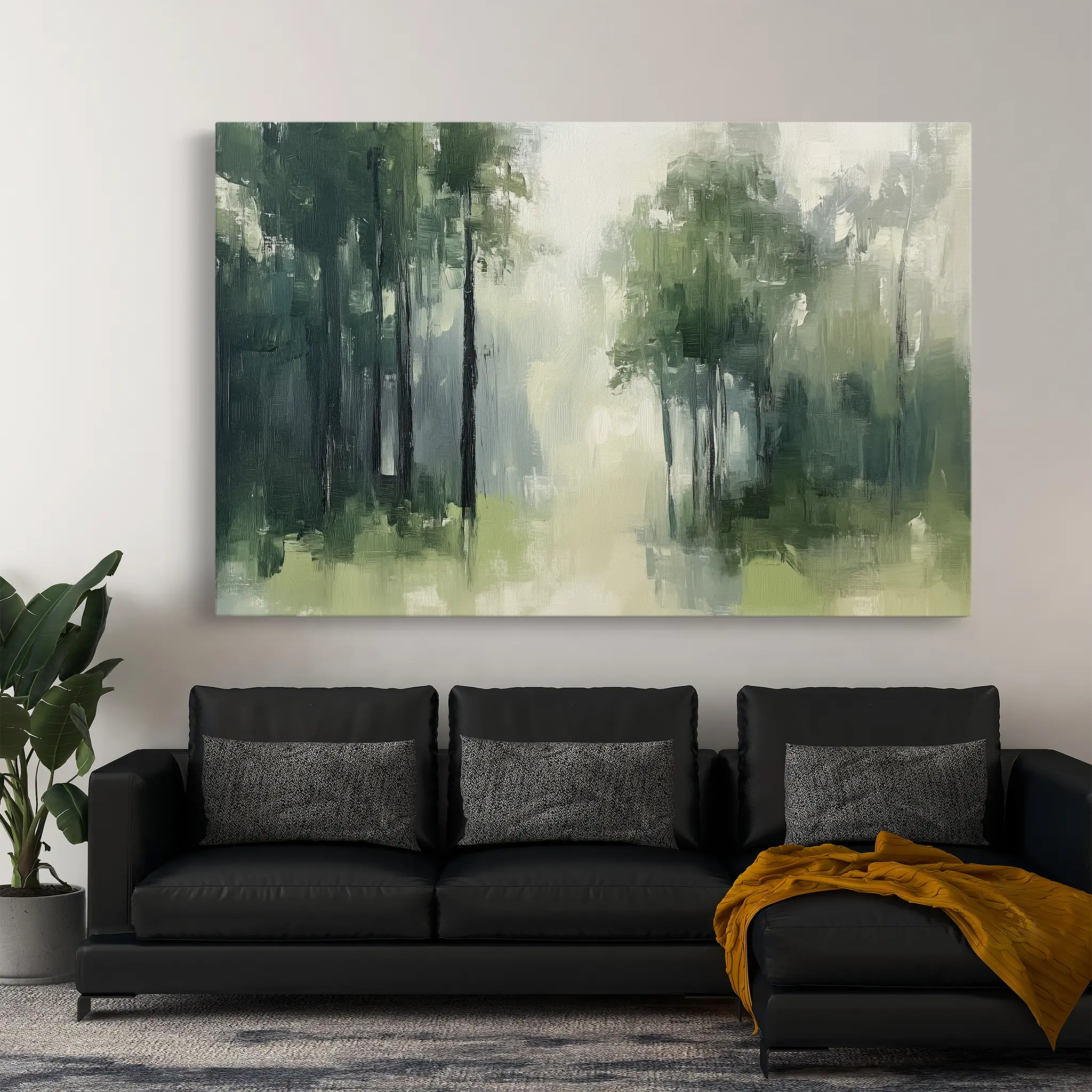 Landscape Canvas Wall Art WAD184-L 90 x 60 cm / Stretched on hidden frame