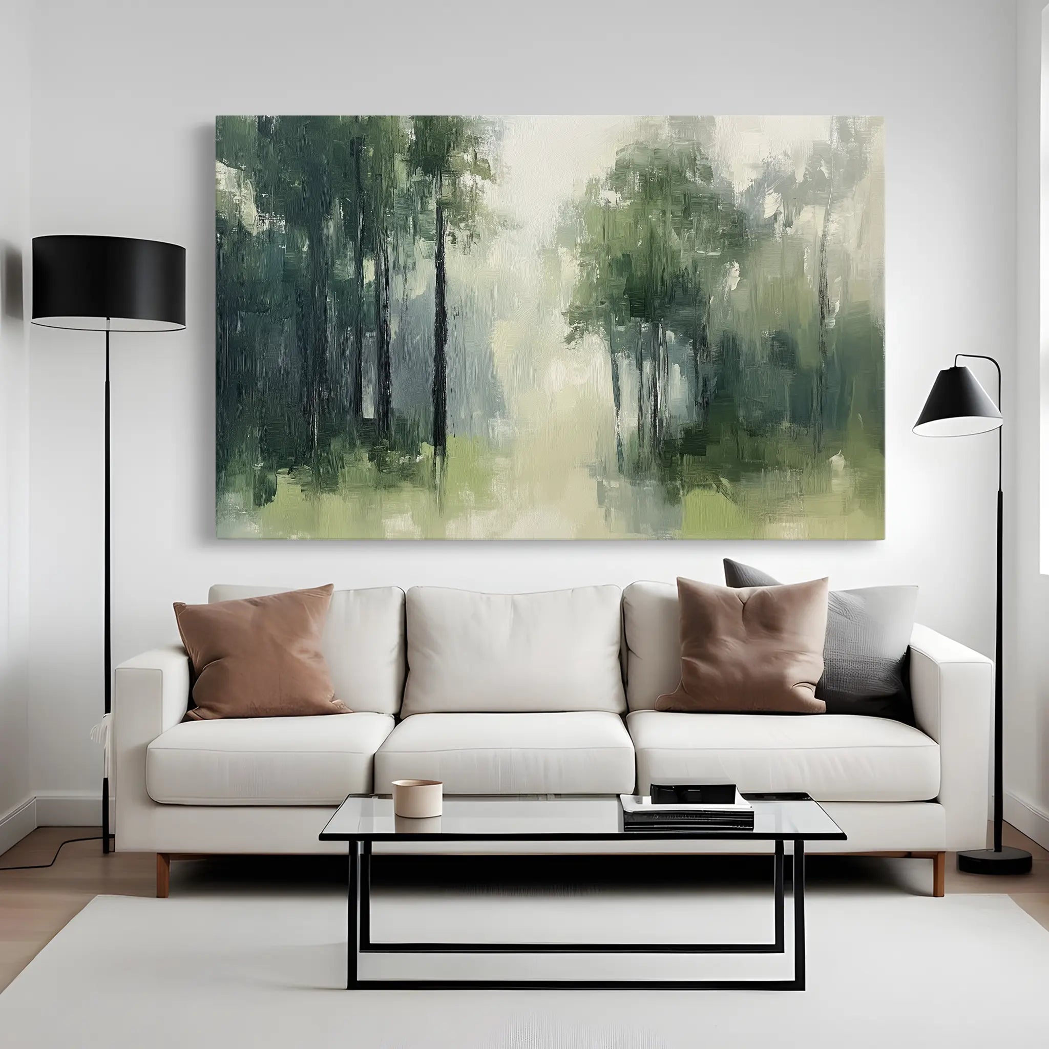 Landscape Canvas Wall Art WAD184-L 90 x 60 cm / Stretched on hidden frame