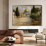 Palestine 184 Canvas Art 60 x 40 cm / Stretched on hidden frame