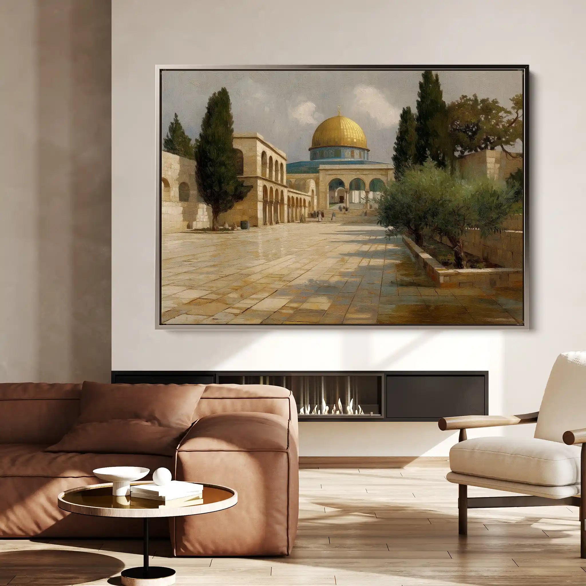 Palestine 184 Canvas Art 60 x 40 cm / Stretched on hidden frame