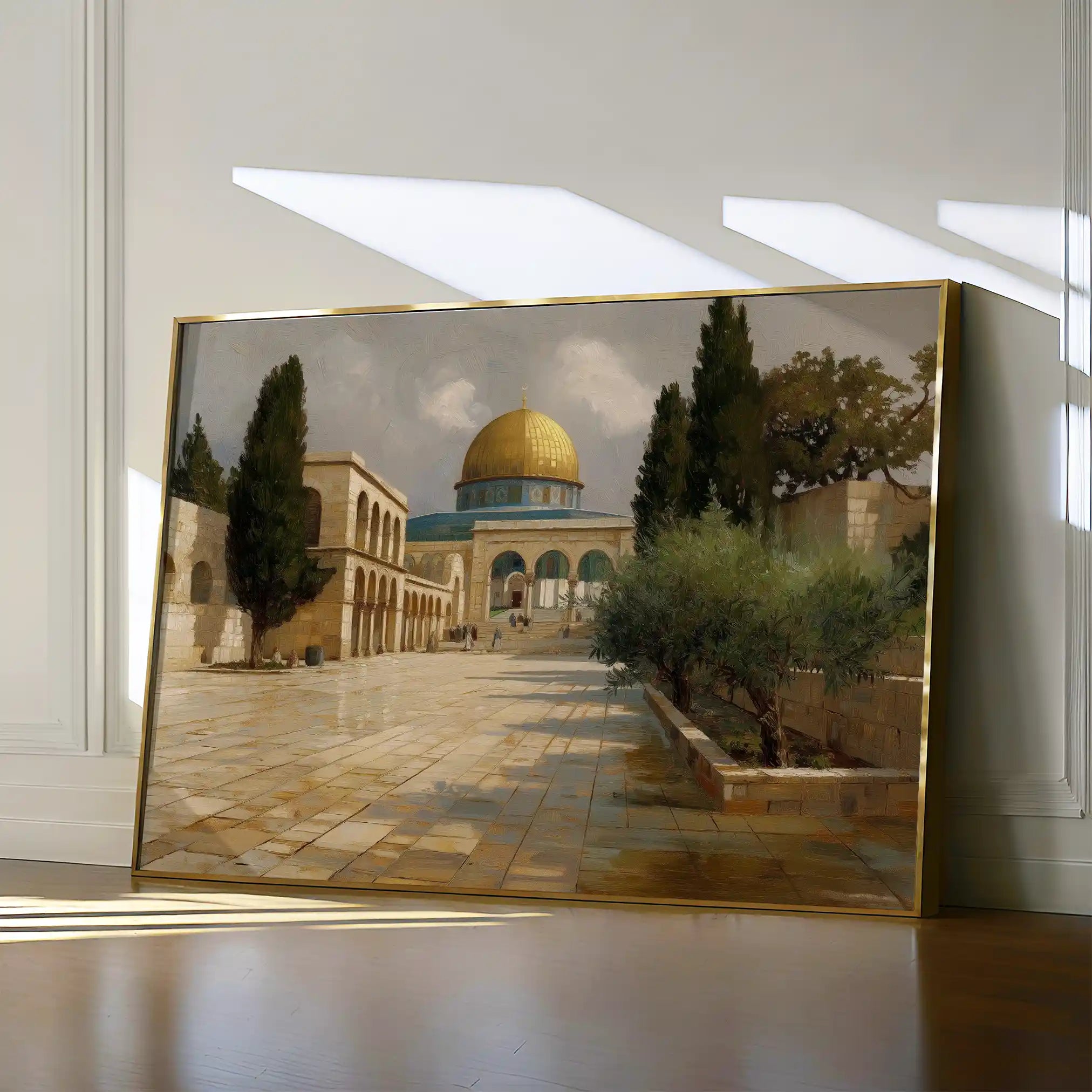 Palestine 184 Canvas Art 60 x 40 cm / Stretched on hidden frame