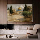 Palestine 184 Canvas Art 60 x 40 cm / Stretched on hidden frame