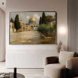 Palestine 184 Canvas Art 60 x 40 cm / Stretched on hidden frame