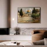 Palestine 184 Canvas Art 60 x 40 cm / Stretched on hidden frame