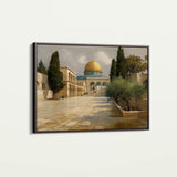 Palestine 184 Canvas Art 60 x 40 cm / Stretched on hidden frame