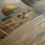 Palestine 184 Canvas Art 60 x 40 cm / Stretched on hidden frame