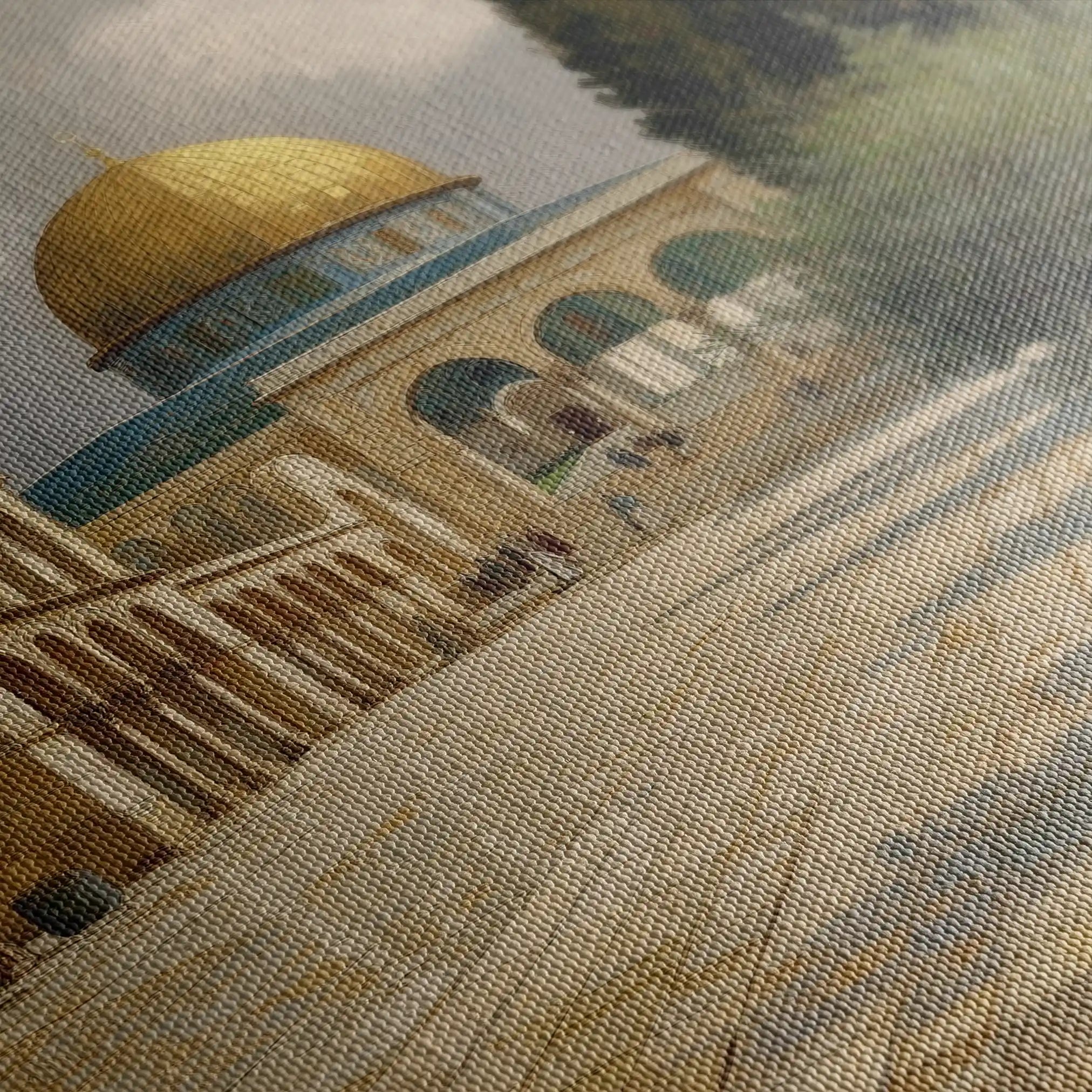 Palestine 184 Canvas Art 60 x 40 cm / Stretched on hidden frame