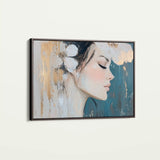 Portrait 184 Canvas Art 90 x 60 cm / Stretched on hidden frame