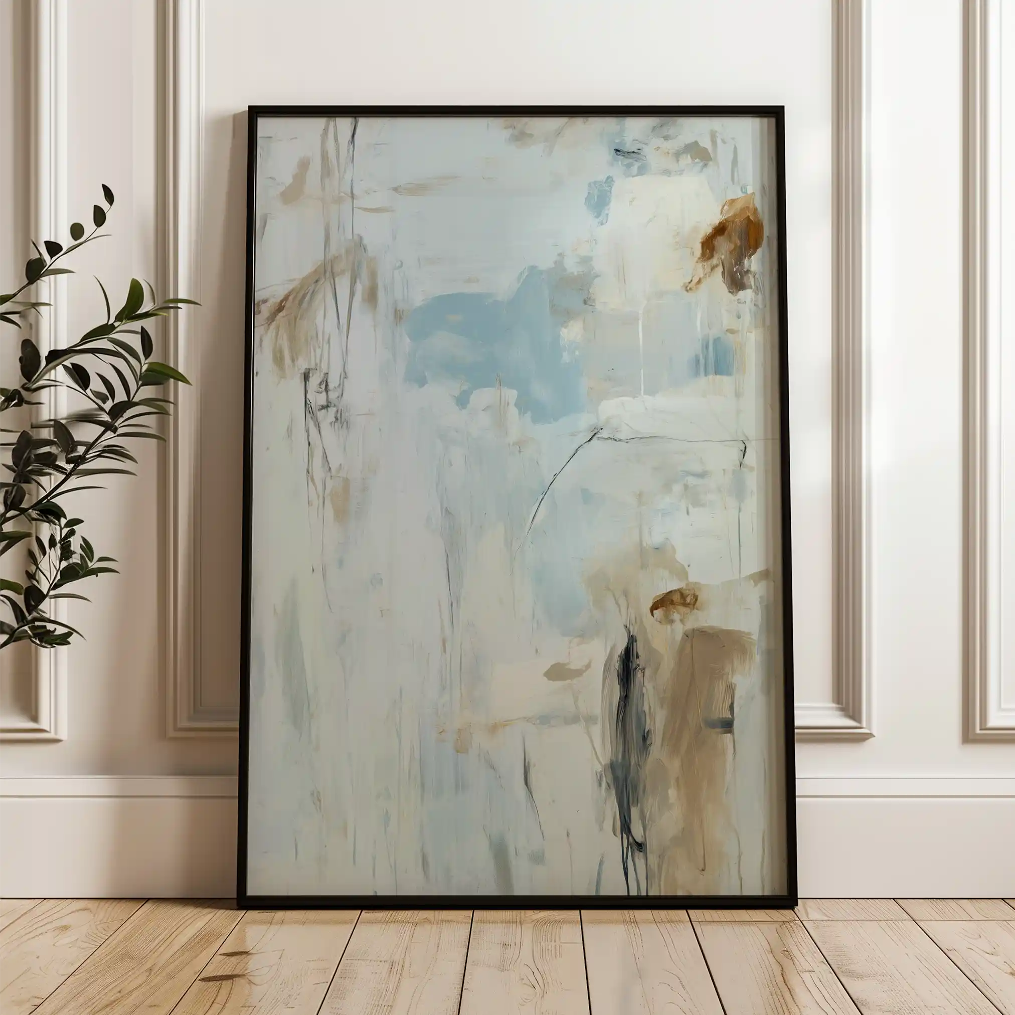 Abstract 1841 Canvas Art 60 x 40 cm / Stretched on hidden frame