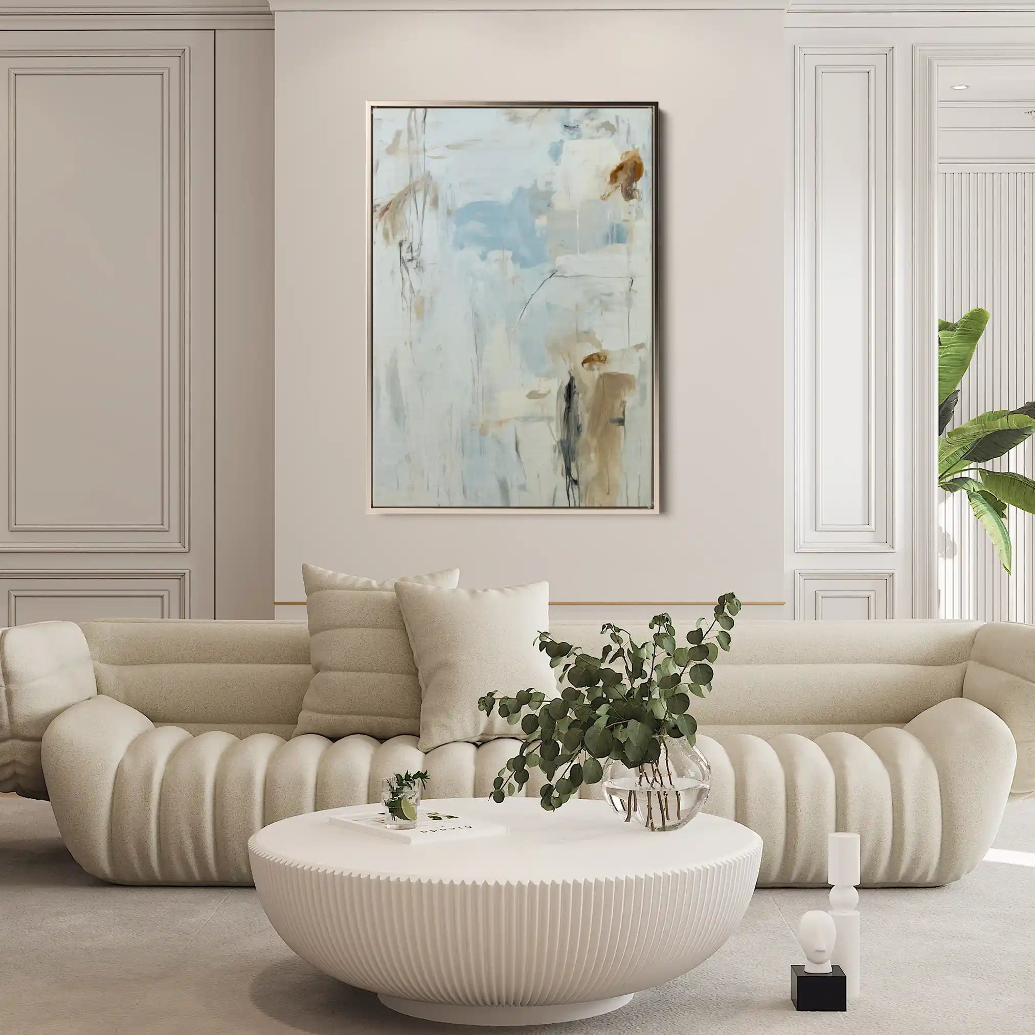 Abstract 1841 Canvas Art 60 x 40 cm / Stretched on hidden frame