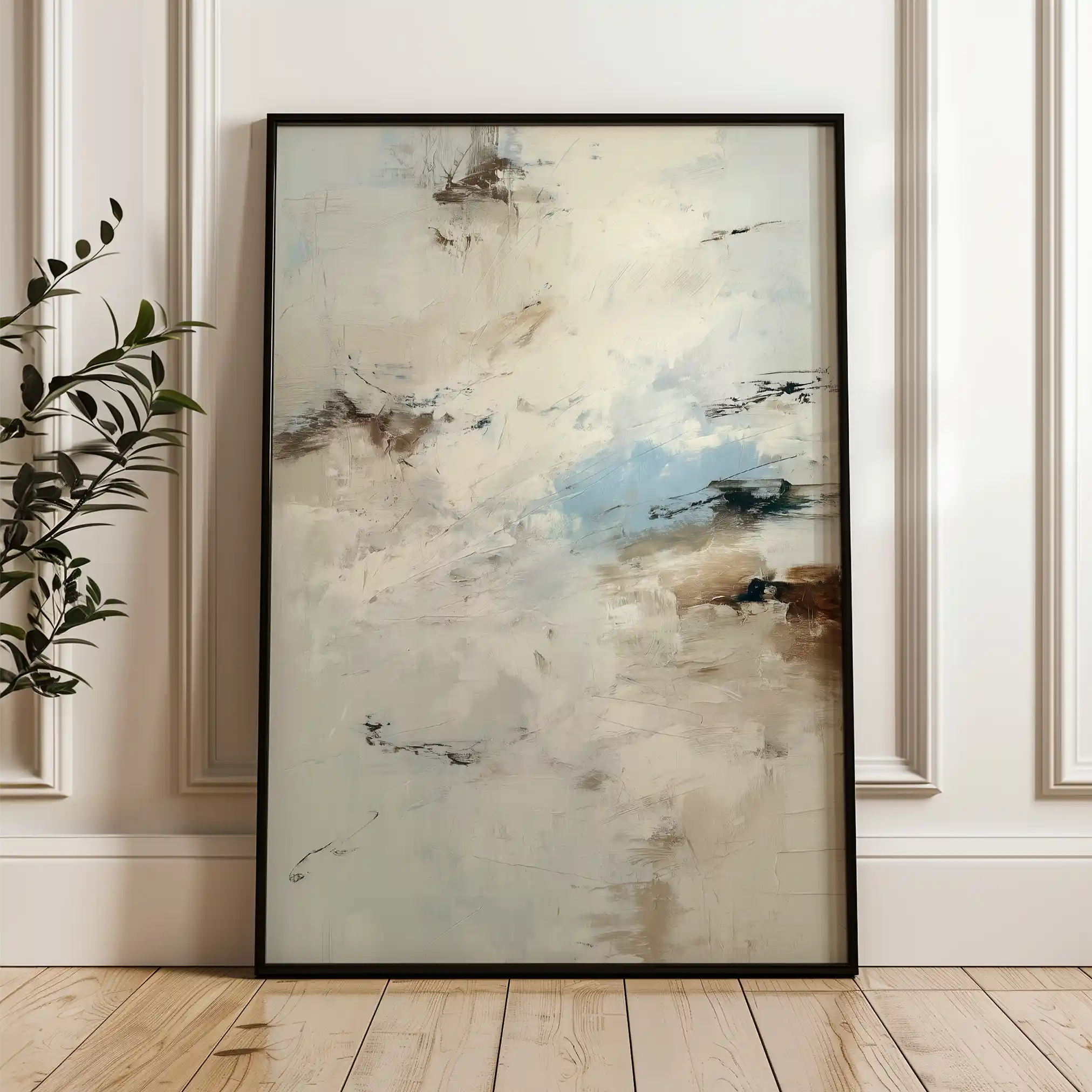 Abstract 1842 Canvas Art 60 x 40 cm / Stretched on hidden frame