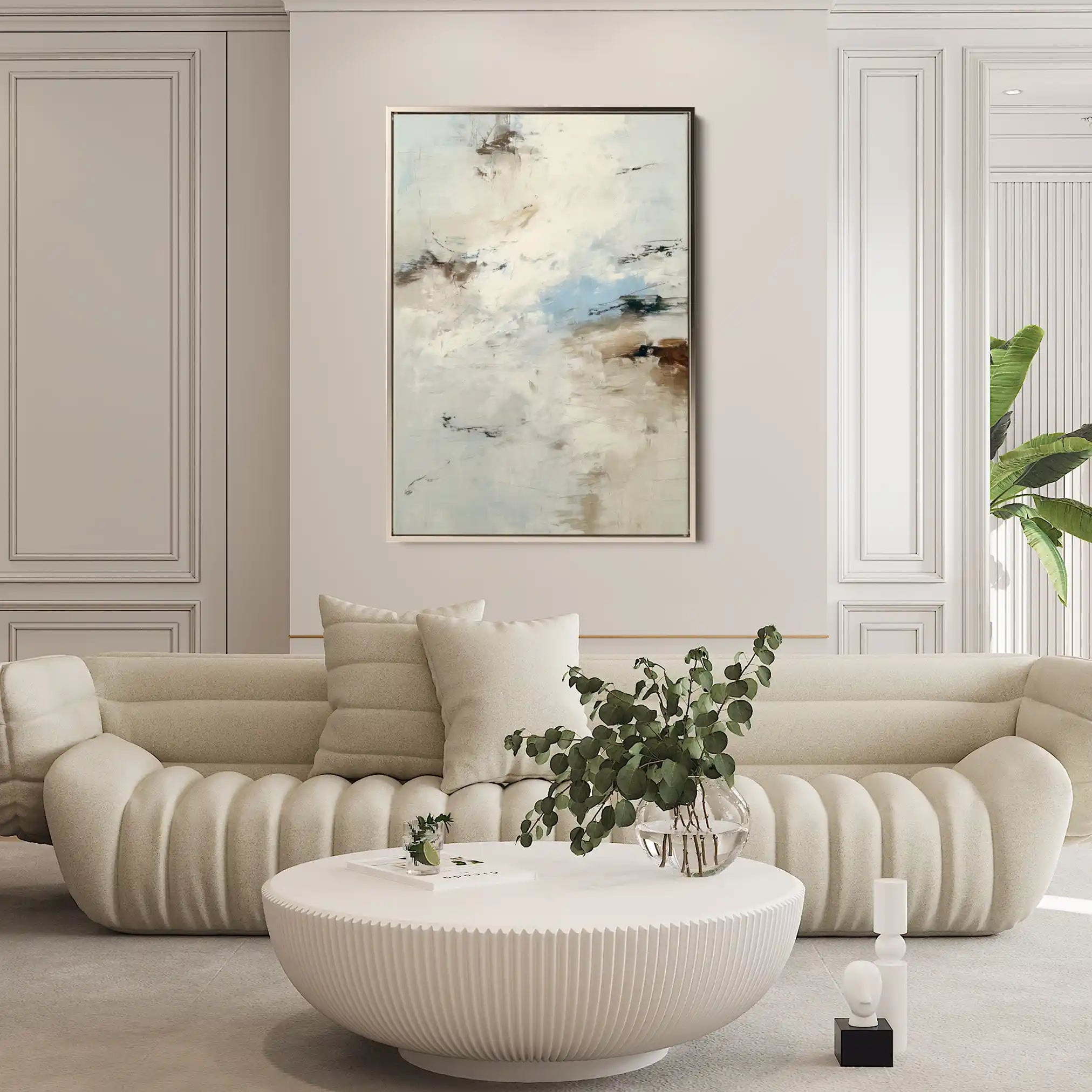 Abstract 1842 Canvas Art 60 x 40 cm / Stretched on hidden frame