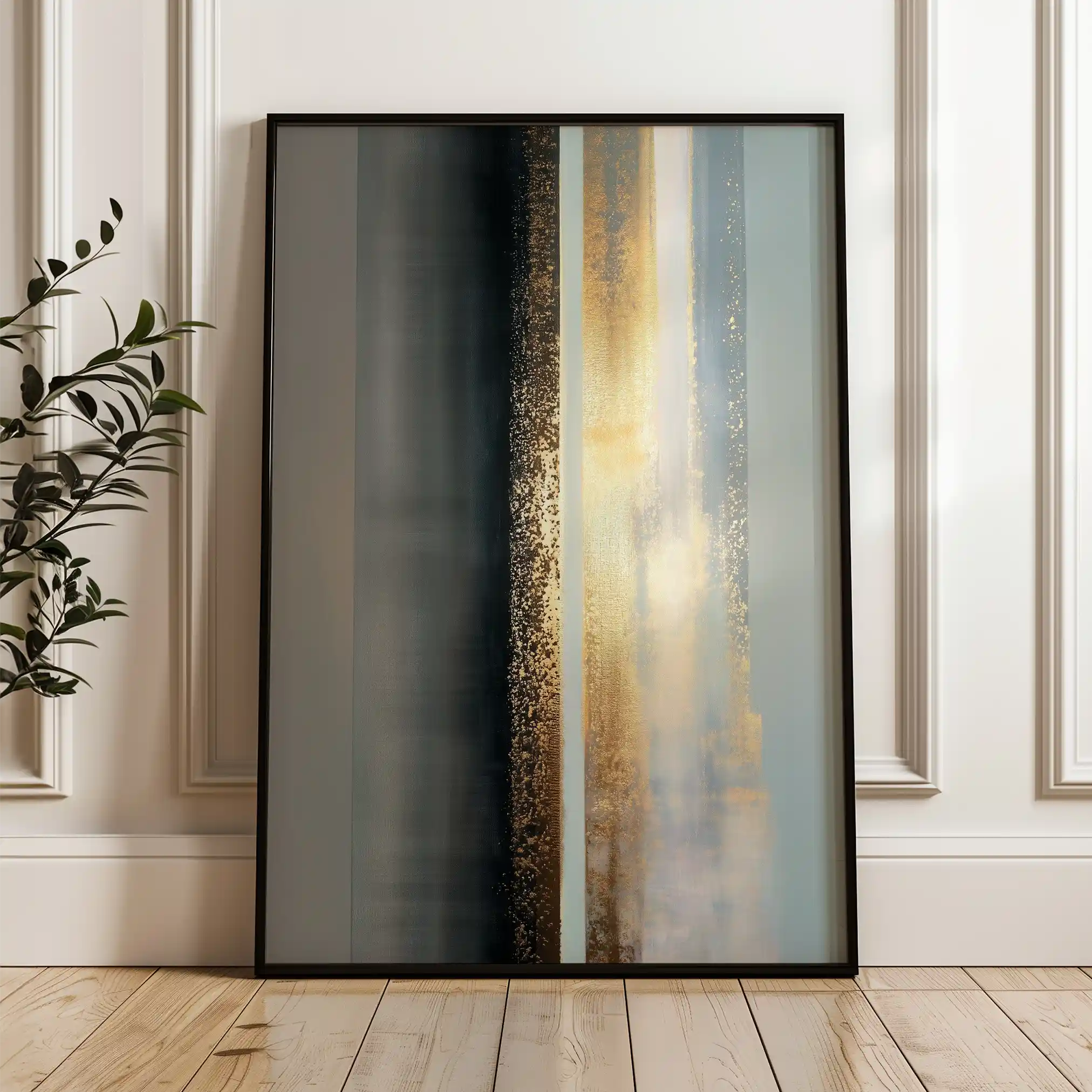 Abstract 1843 Canvas Art 60 x 40 cm / Stretched on hidden frame