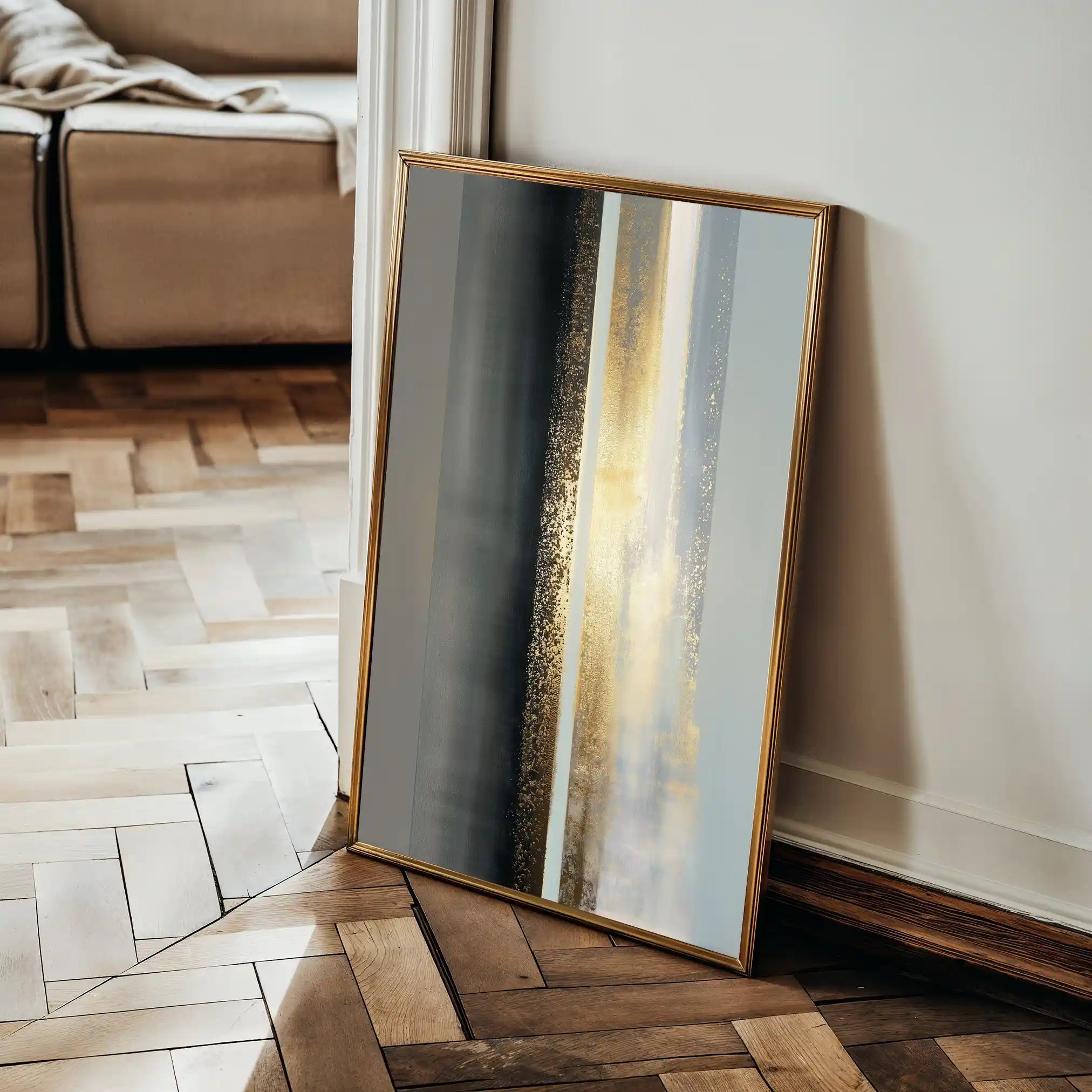 Abstract 1843 Canvas Art 60 x 40 cm / Stretched on hidden frame