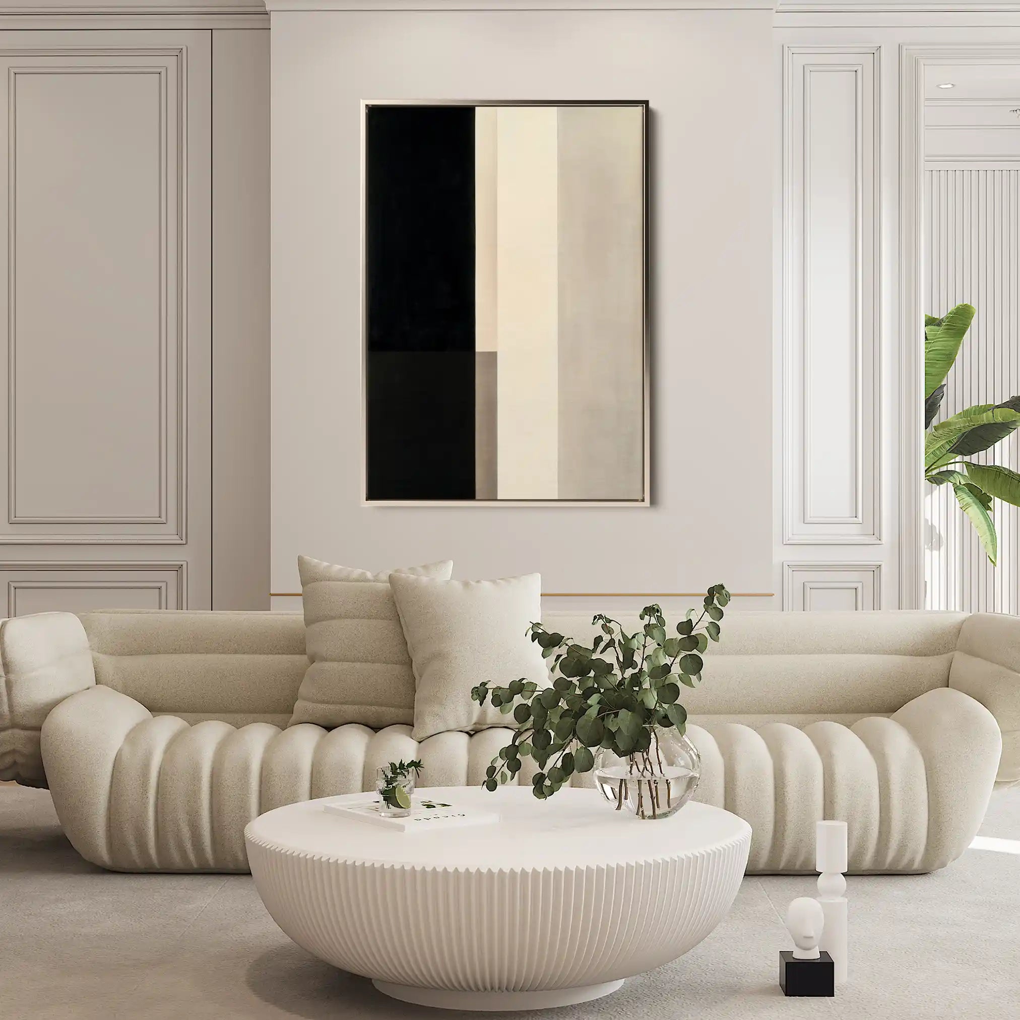 Abstract 1846 Canvas Art 60 x 40 cm / Stretched on hidden frame