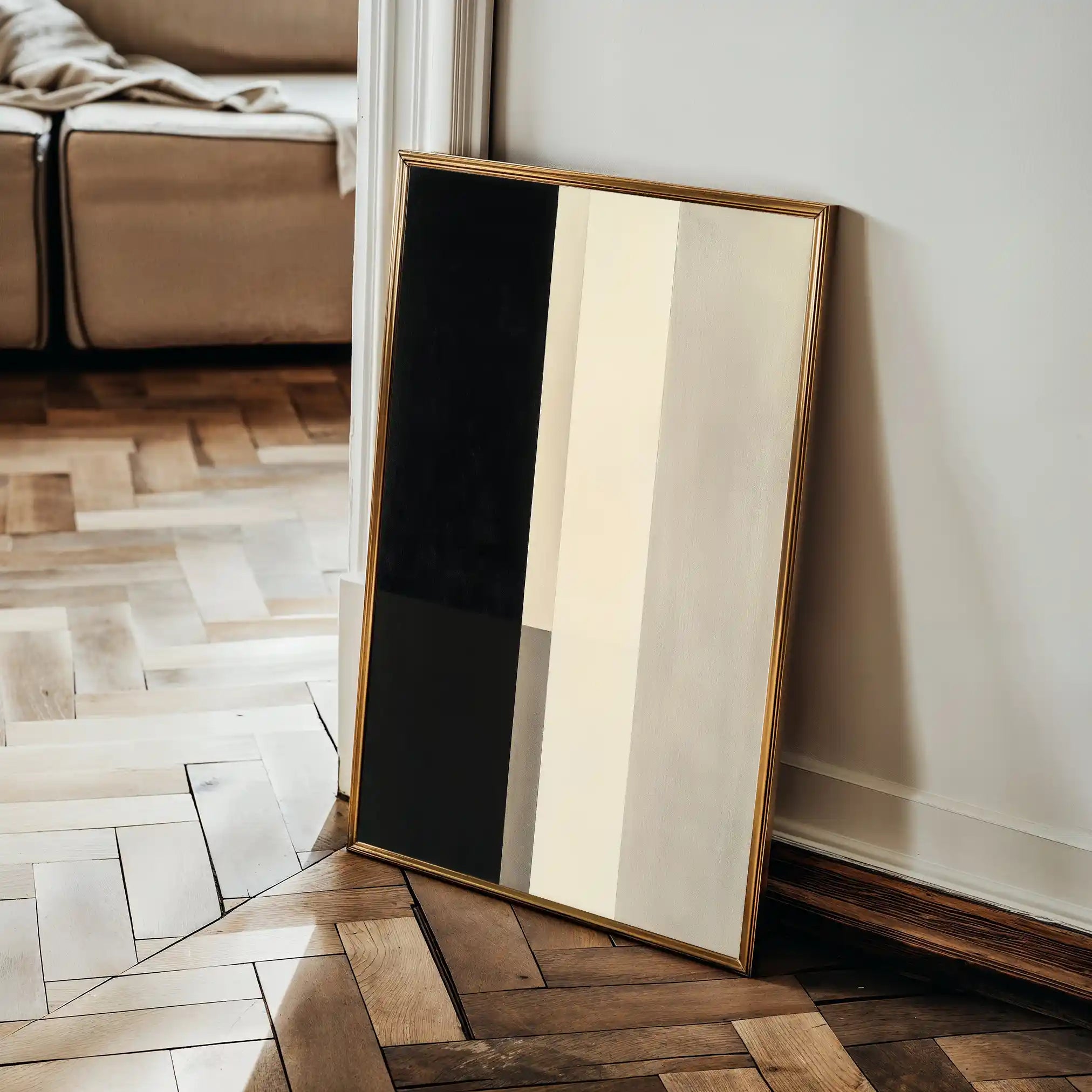 Abstract 1846 Canvas Art 60 x 40 cm / Stretched on hidden frame