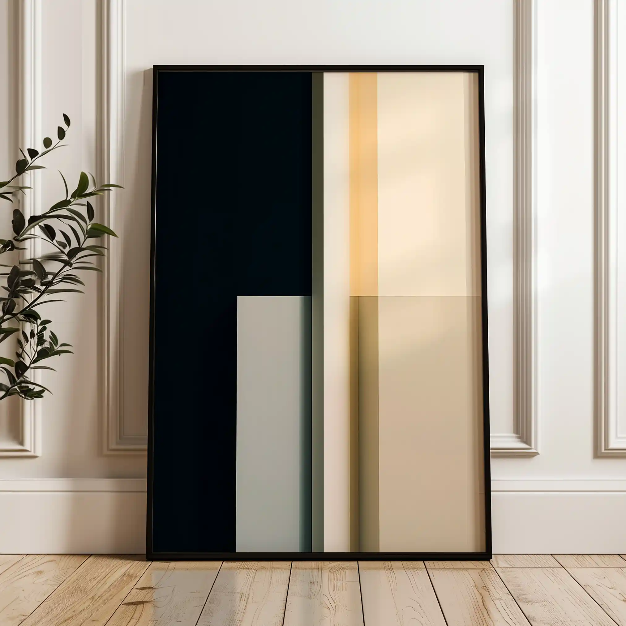 Abstract 1847 Canvas Art 60 x 40 cm / Stretched on hidden frame