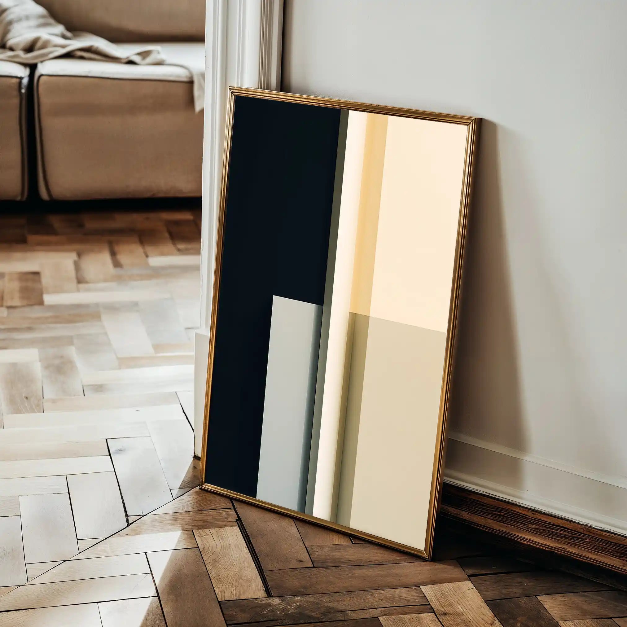 Abstract 1847 Canvas Art 60 x 40 cm / Stretched on hidden frame