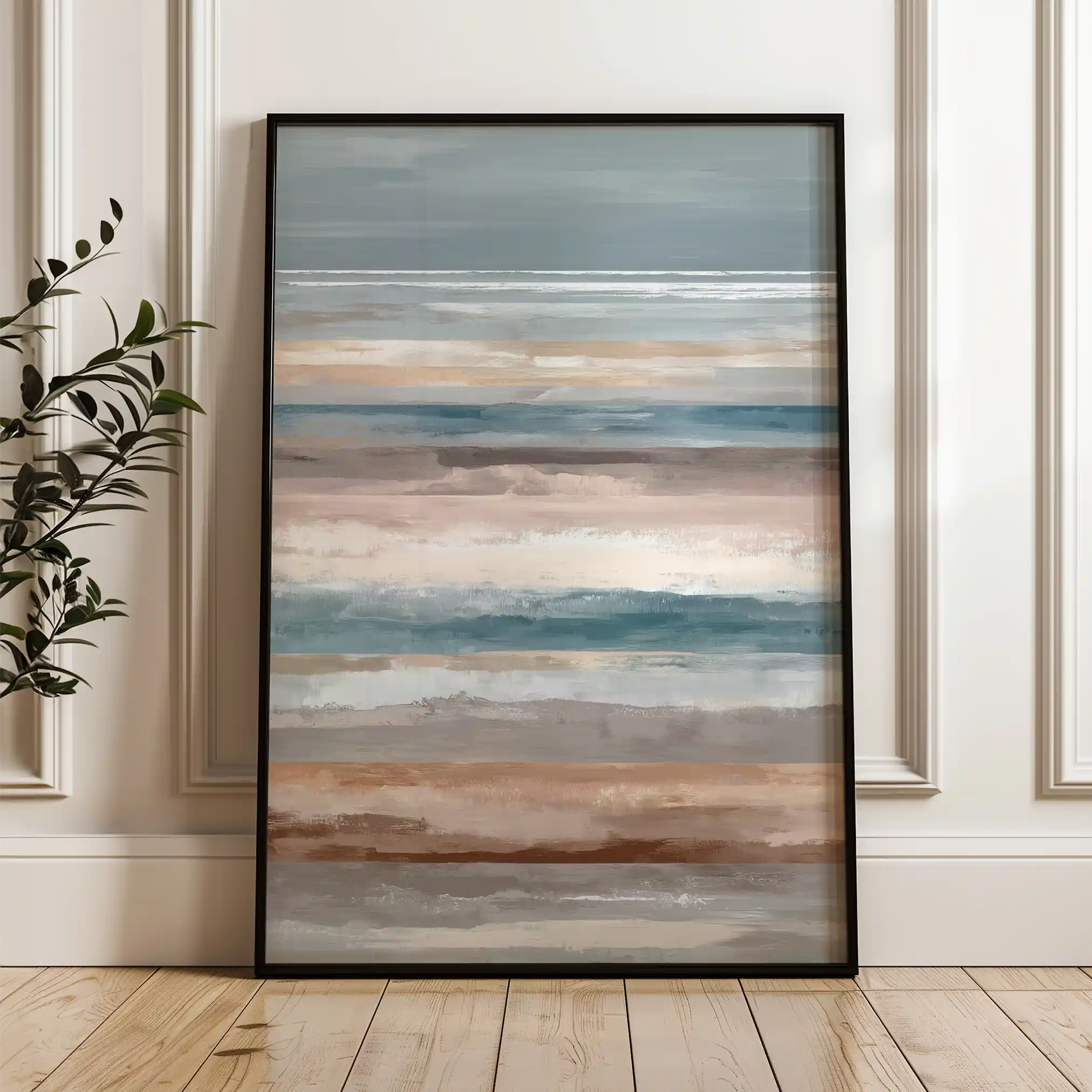 Abstract 1848 Canvas Art 60 x 40 cm / Stretched on hidden frame
