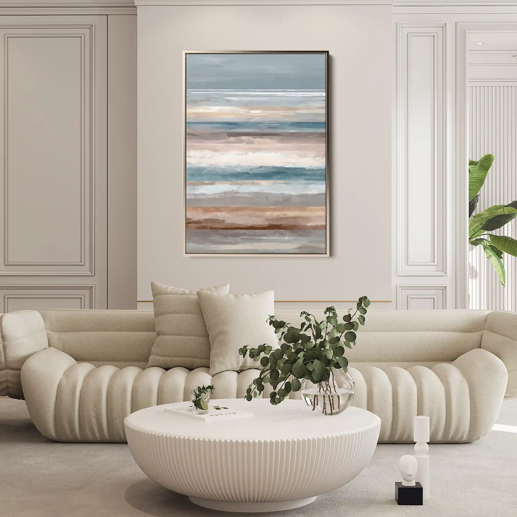 Abstract 1848 Canvas Art 60 x 40 cm / Stretched on hidden frame