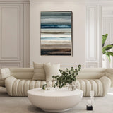 Abstract 1849 Canvas Art 60 x 40 cm / Stretched on hidden frame