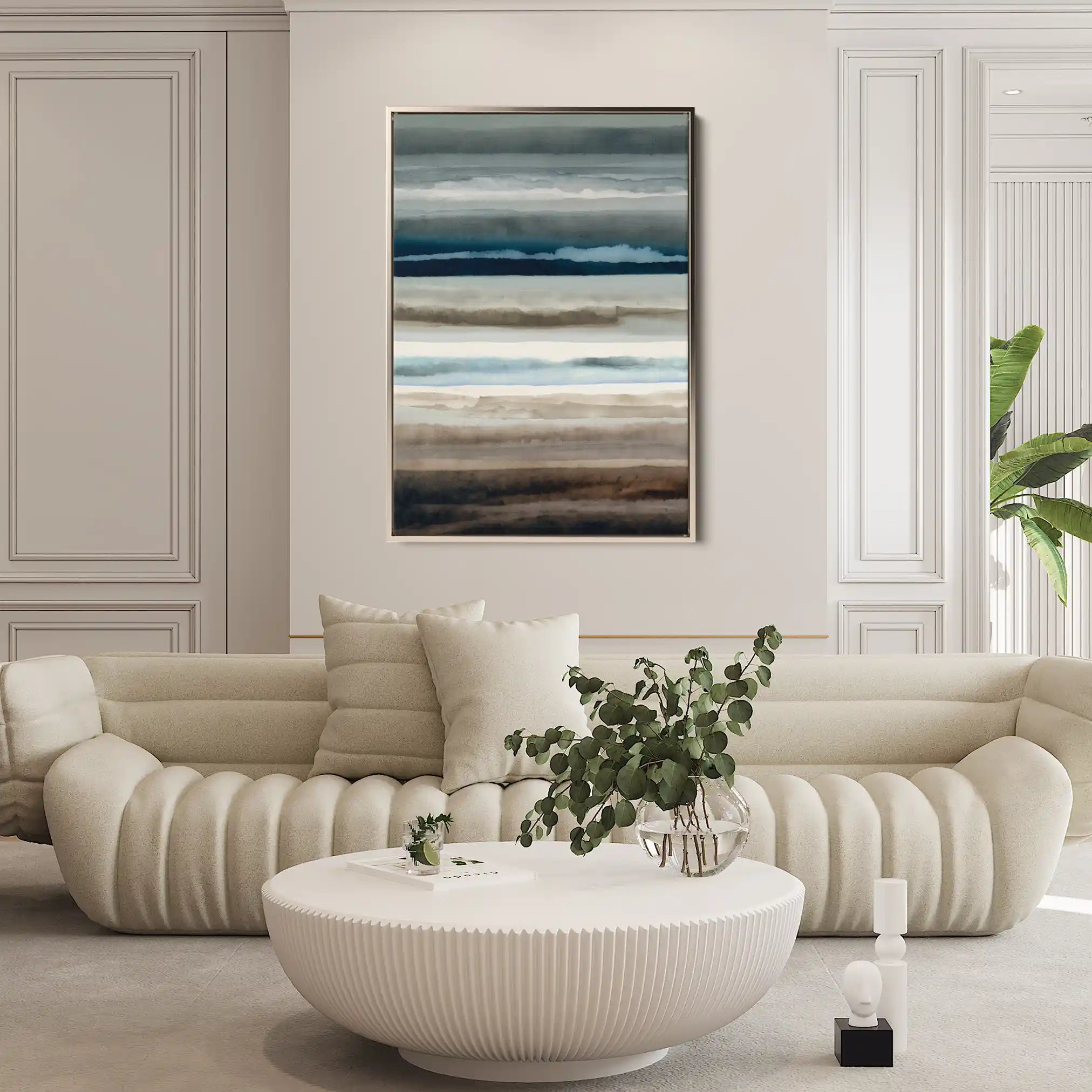 Abstract 1849 Canvas Art 60 x 40 cm / Stretched on hidden frame