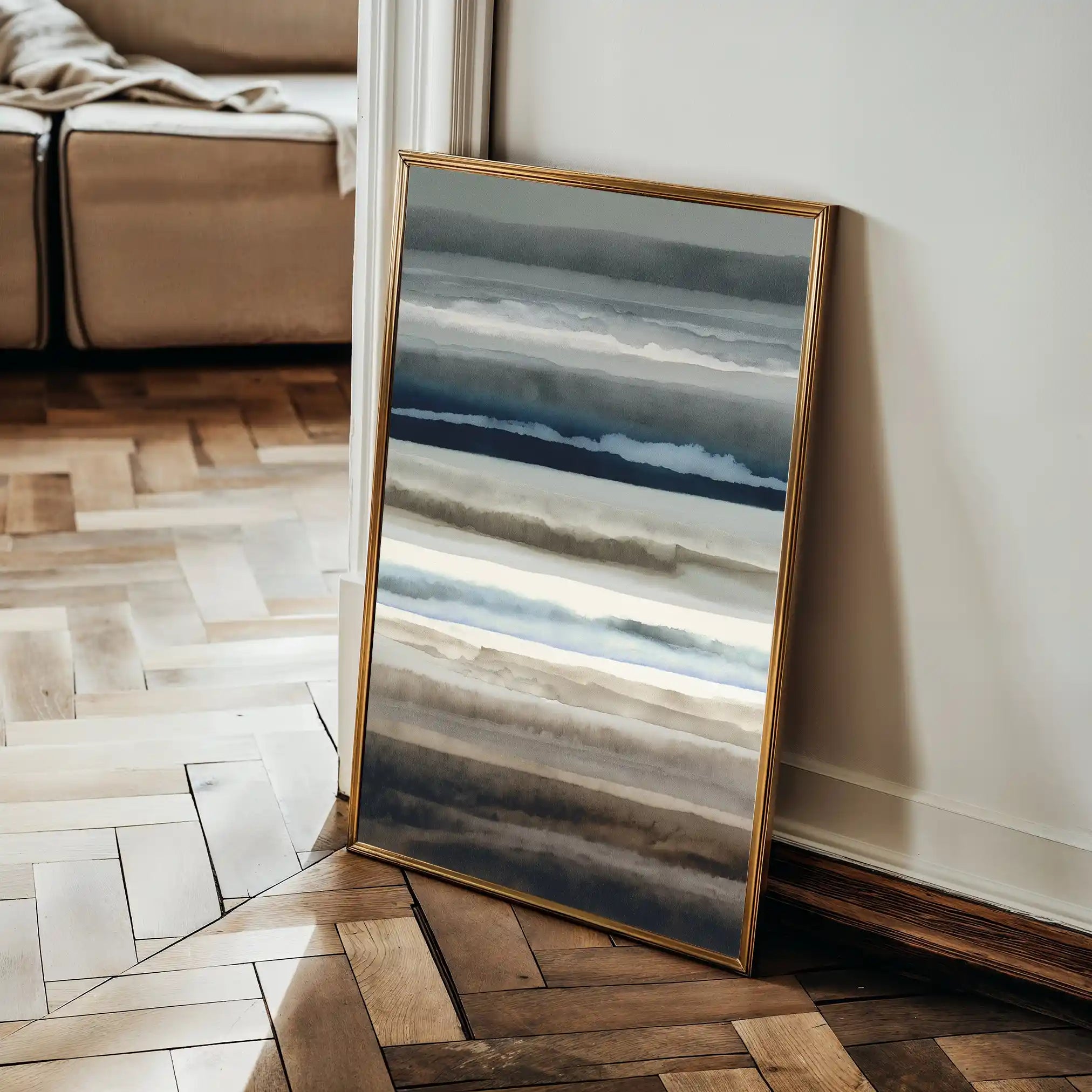 Abstract 1849 Canvas Art 60 x 40 cm / Stretched on hidden frame
