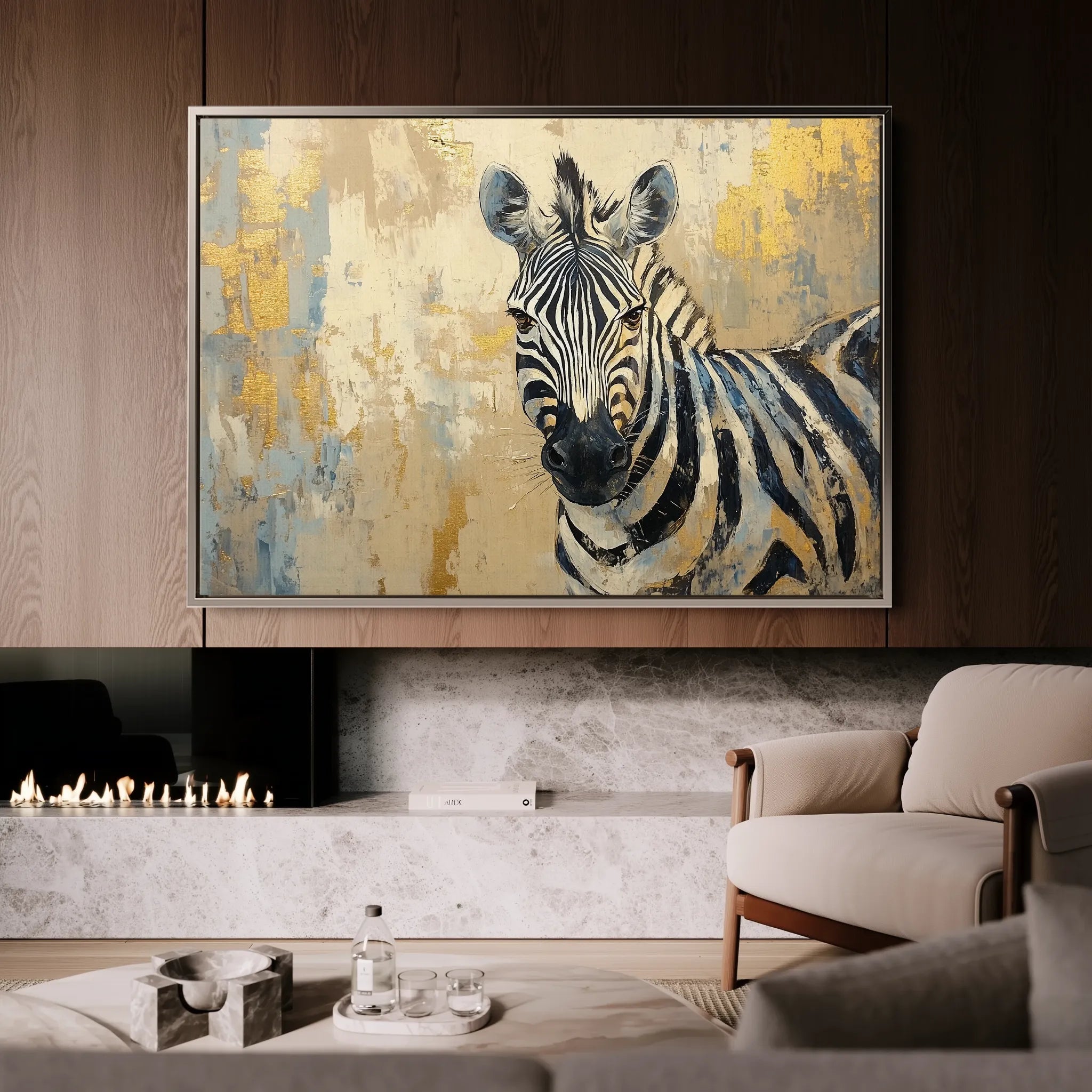 Animals Canvas Wall Art WAD185-AN 90 x 60 cm / Stretched on hidden frame