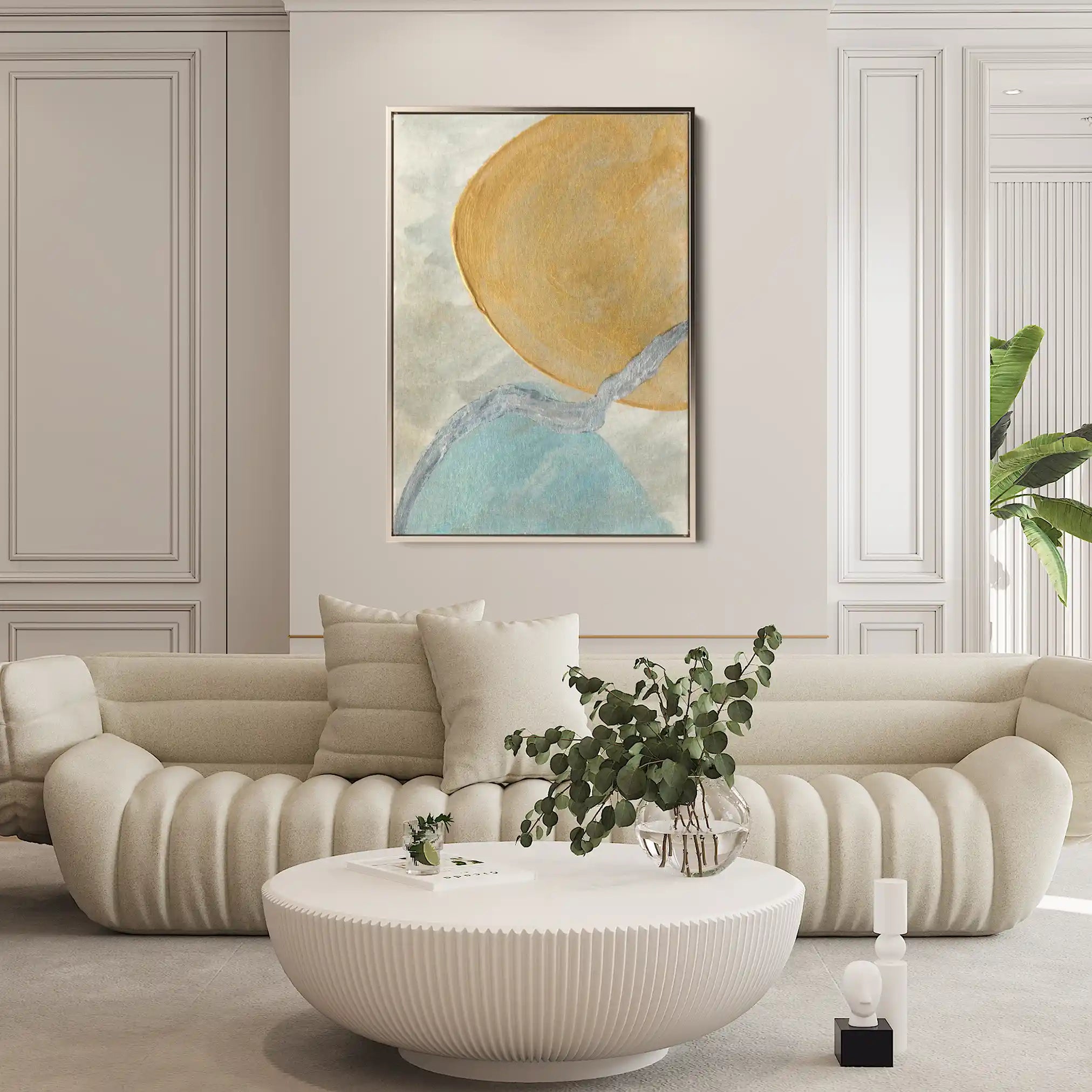 Abstract 185 Canvas Art 60 x 40 cm / Stretched on hidden frame