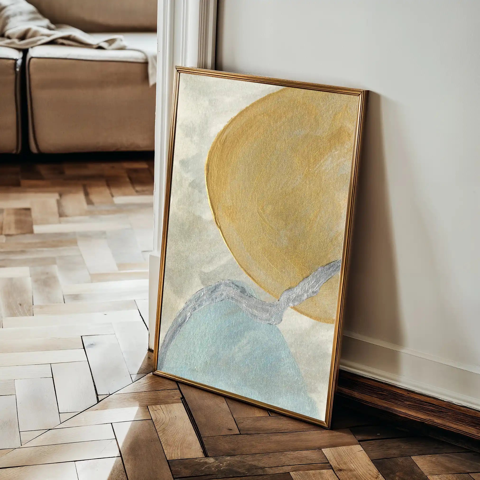 Abstract 185 Canvas Art 60 x 40 cm / Stretched on hidden frame