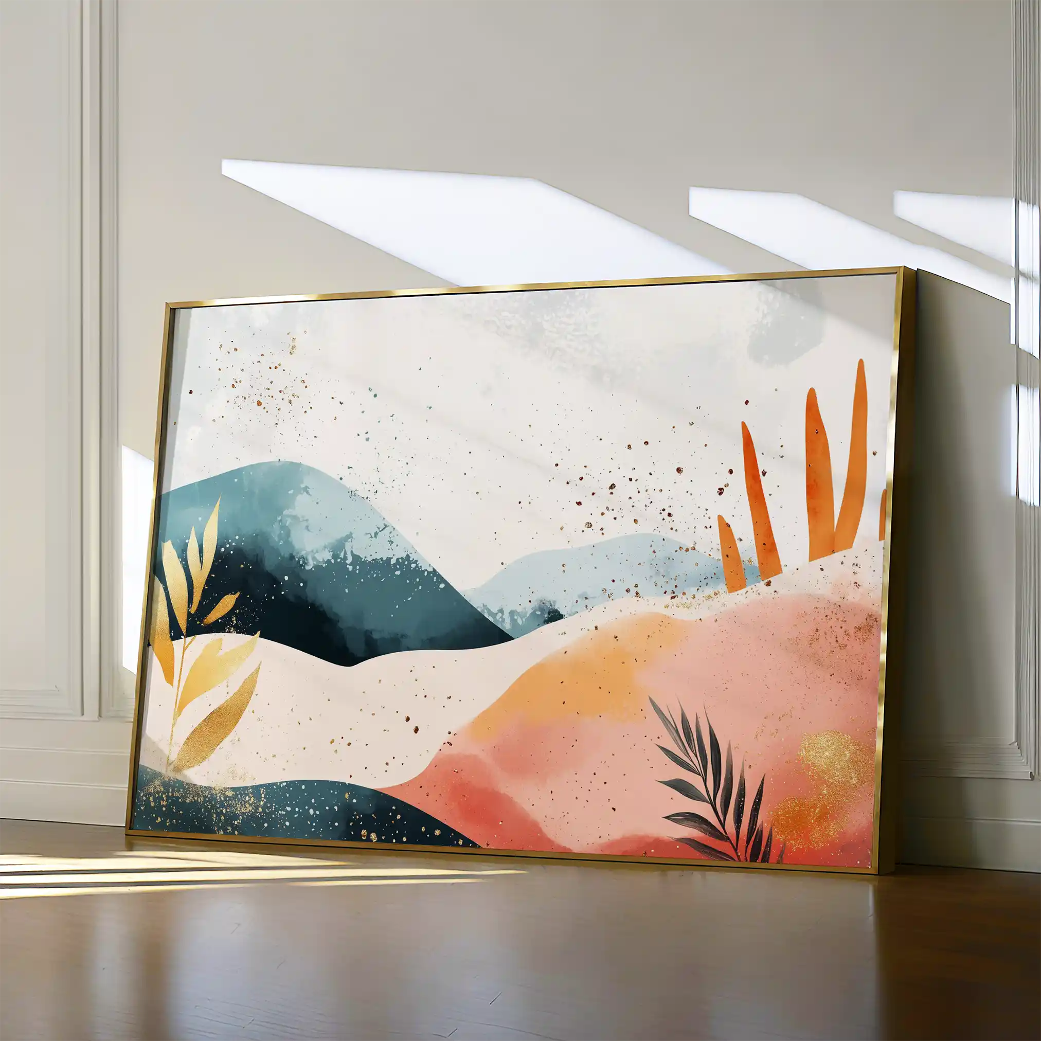 Boho 185 Canvas Art 90 x 60 cm / Stretched on hidden frame