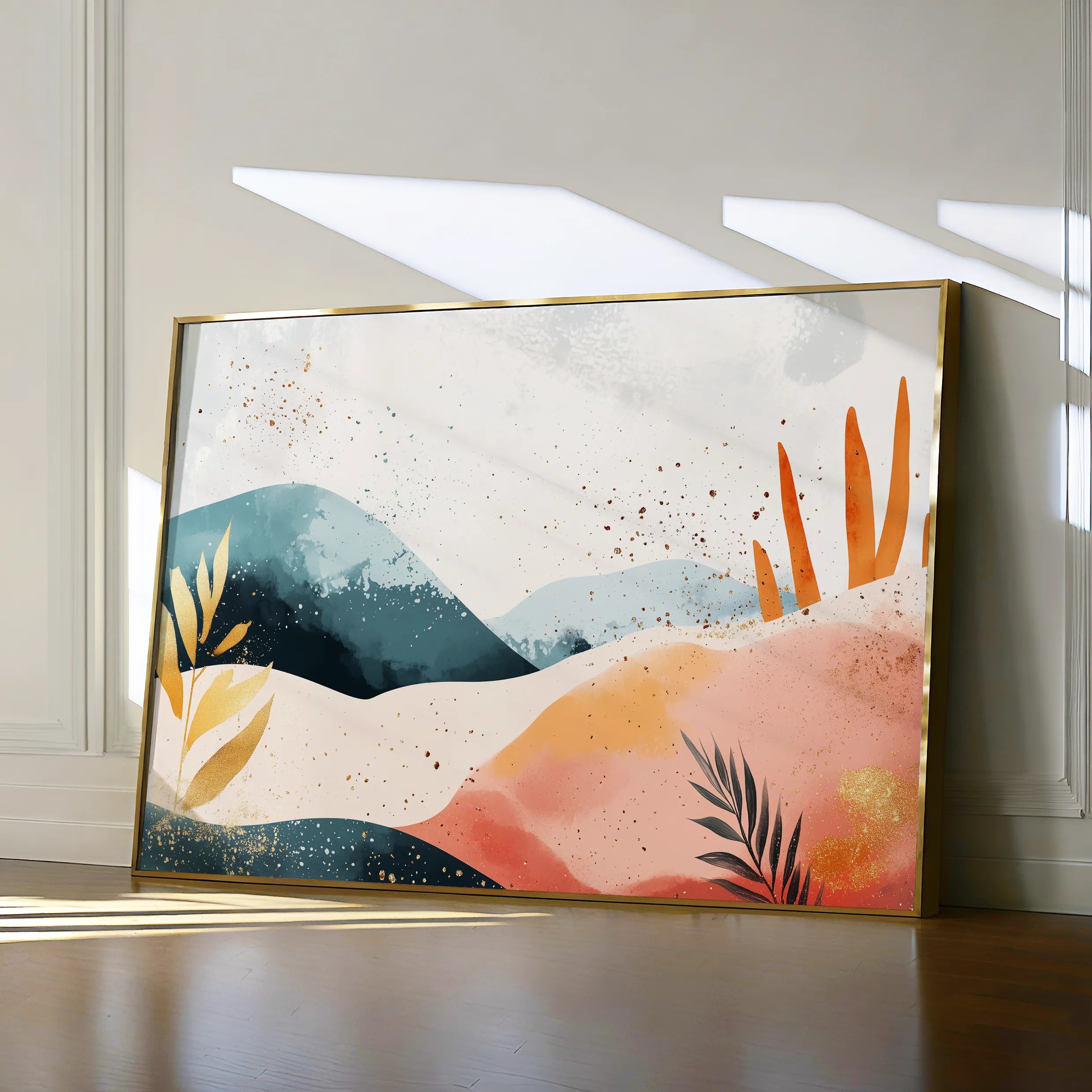 Boho Canvas Wall Art WAD185-BH 90 x 60 cm / Stretched on hidden frame