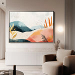 Boho 185 Canvas Art 90 x 60 cm / Stretched on hidden frame