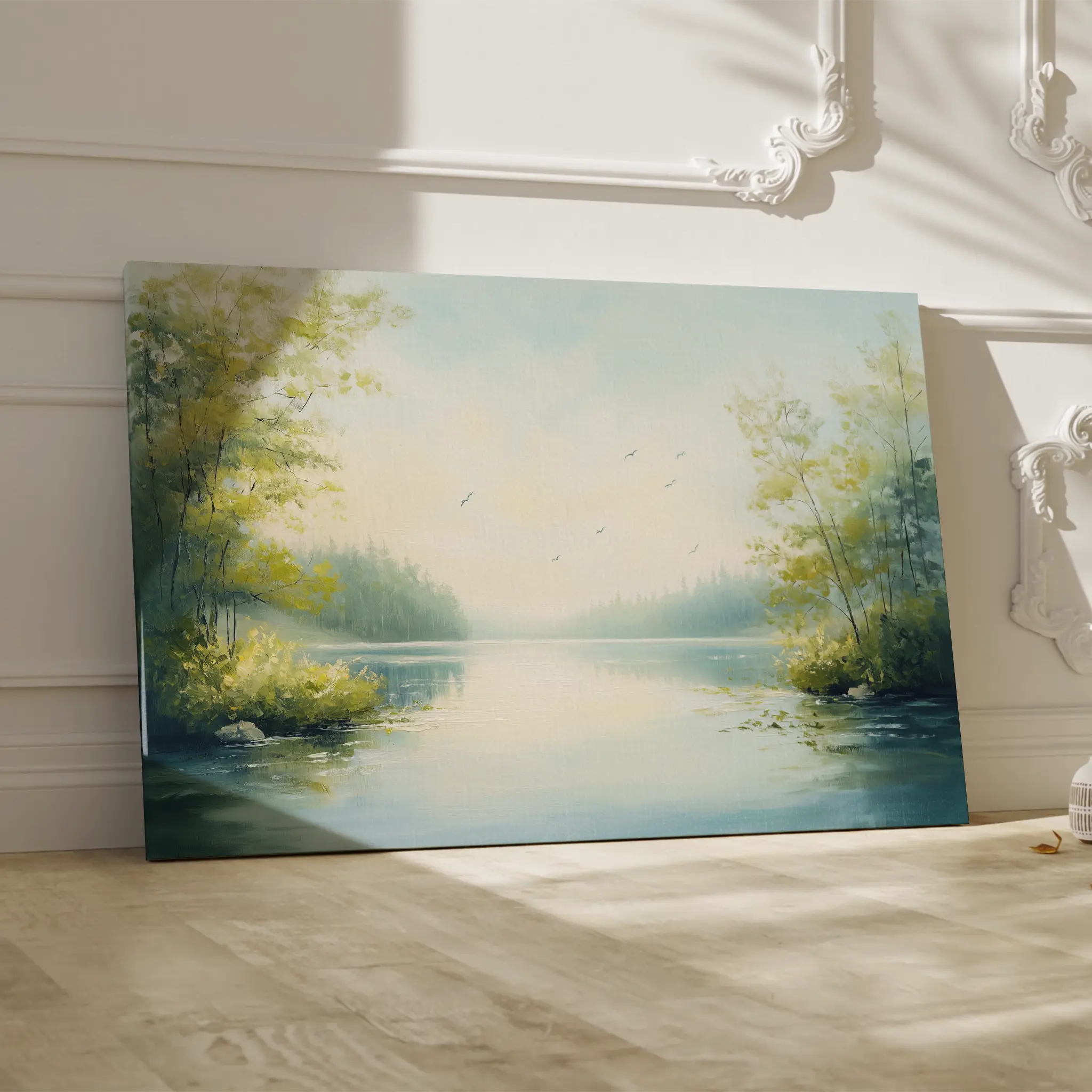 Landscape Canvas Wall Art WAD185-L 90 x 60 cm / Stretched on hidden frame