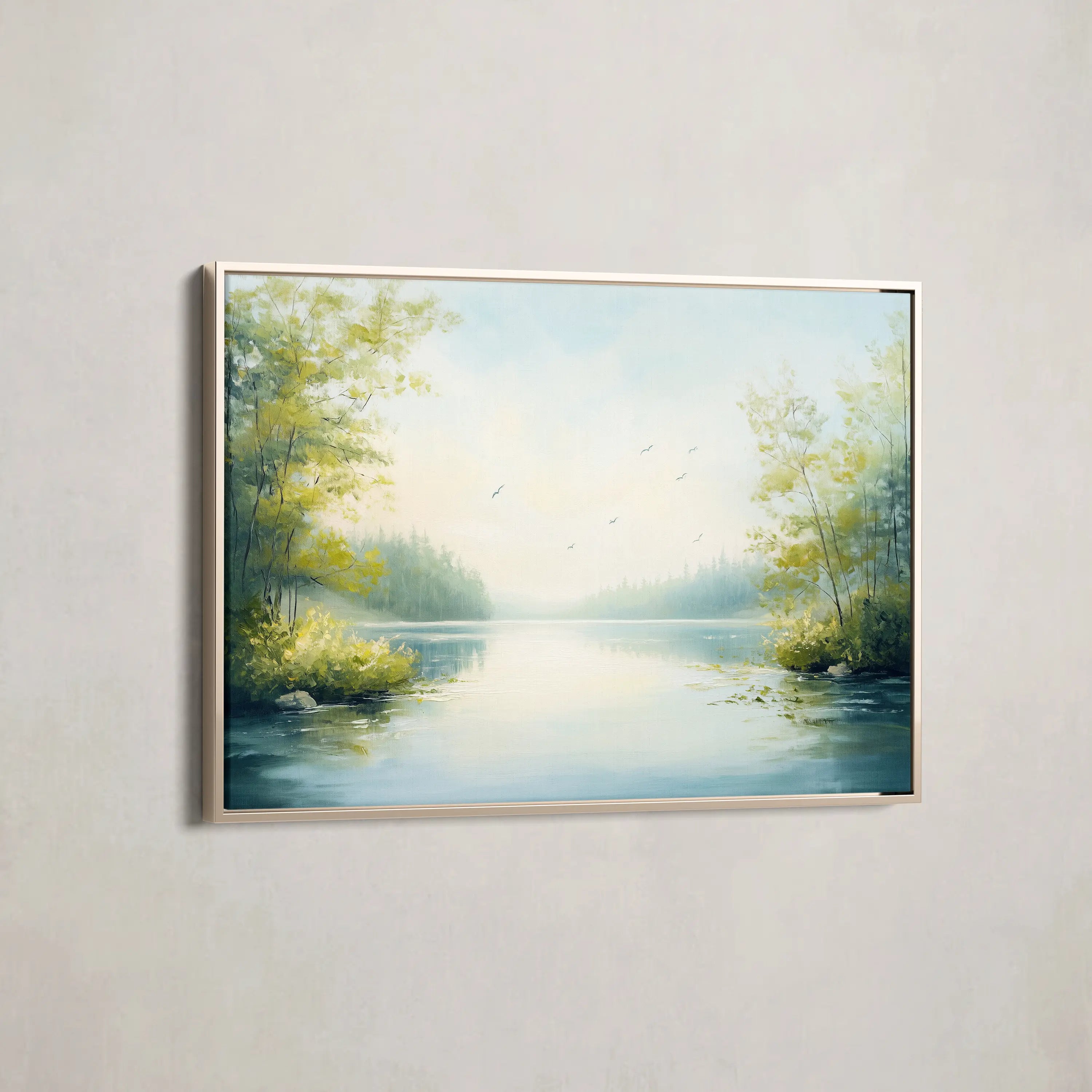 Landscape Canvas Wall Art WAD185-L 90 x 60 cm / Stretched on hidden frame