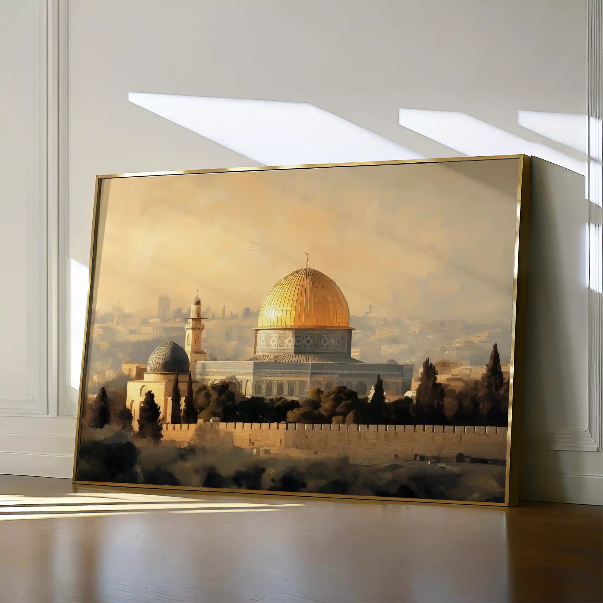 Palestine 185 Canvas Art 60 x 40 cm / Stretched on hidden frame