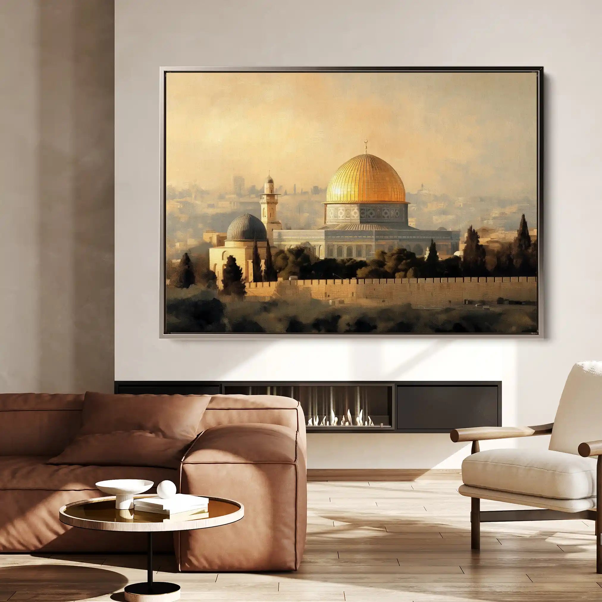 Palestine 185 Canvas Art 60 x 40 cm / Stretched on hidden frame