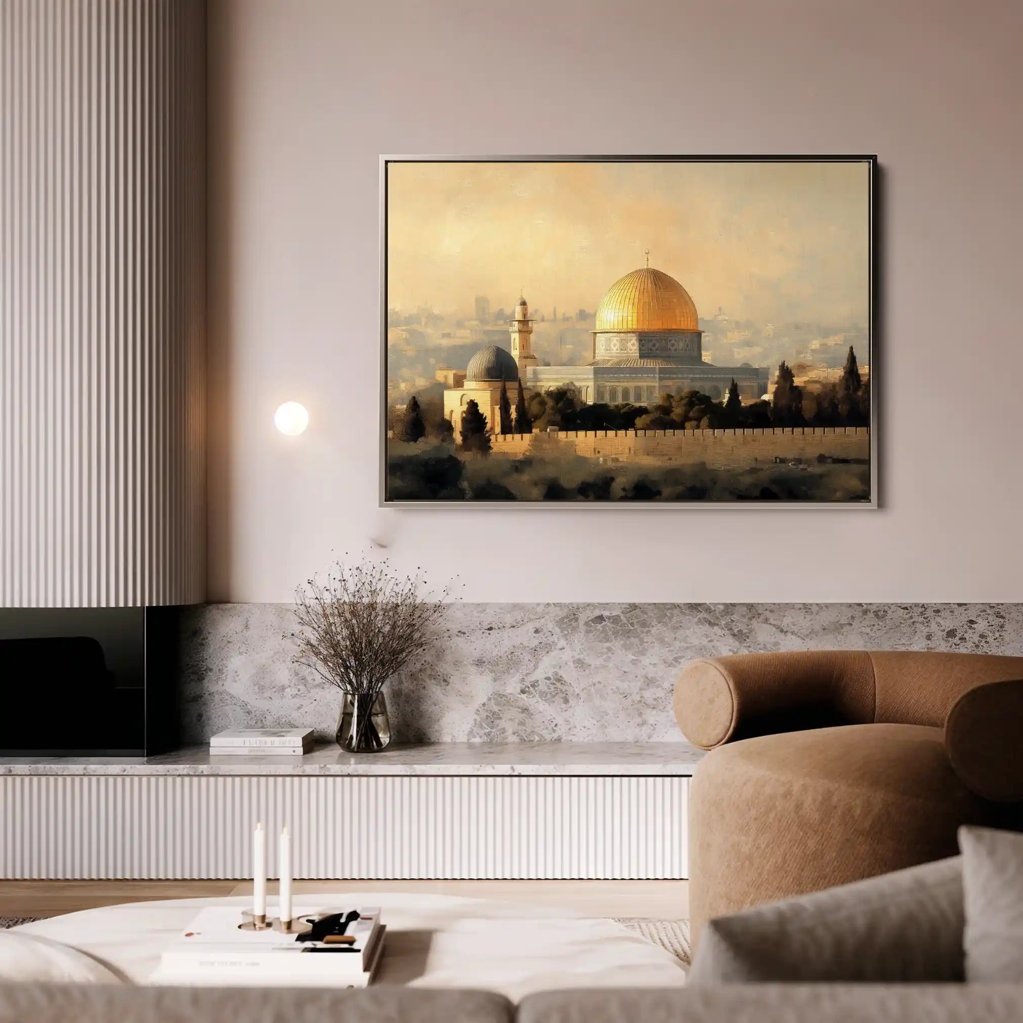 Palestine 185 Canvas Art 60 x 40 cm / Stretched on hidden frame