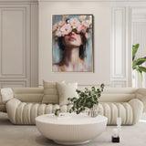 Portrait 185 Canvas Art 90 x 60 cm / Stretched on hidden frame