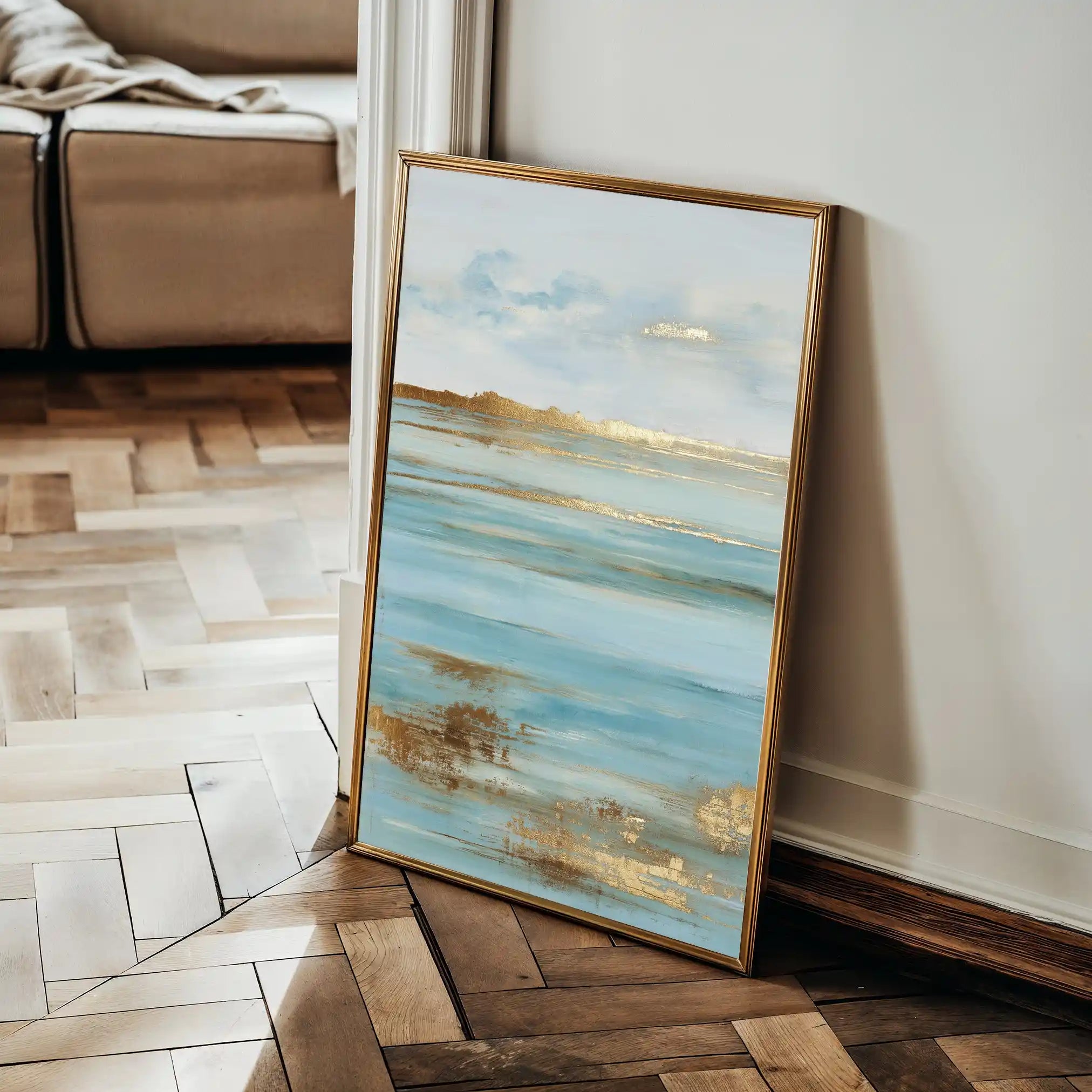 Abstract 1856 Canvas Art 60 x 40 cm / Stretched on hidden frame
