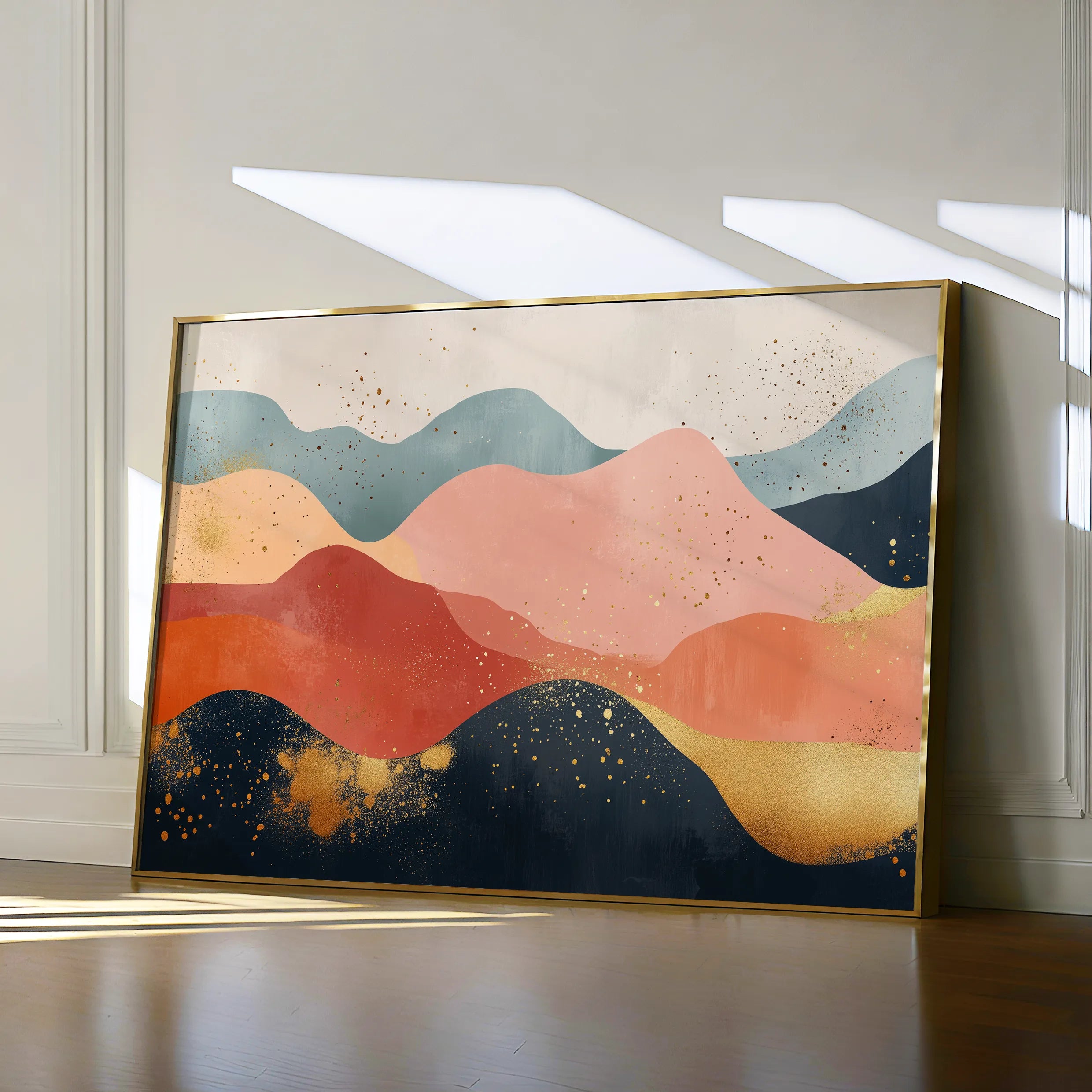 Boho Canvas Wall Art WAD186-BH 90 x 60 cm / Stretched on hidden frame