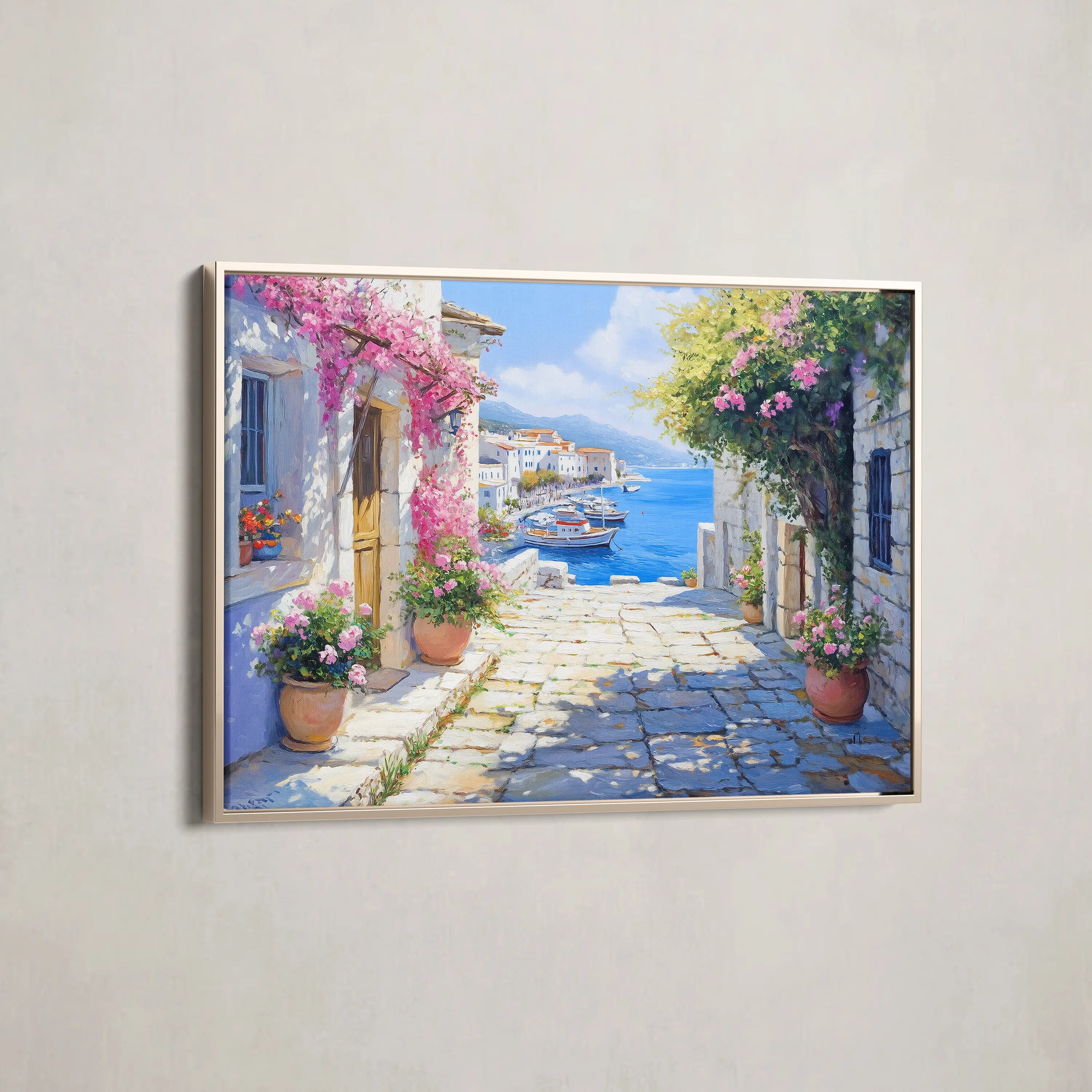 Landscape Canvas Wall Art WAD186-L 90 x 60 cm / Stretched on hidden frame