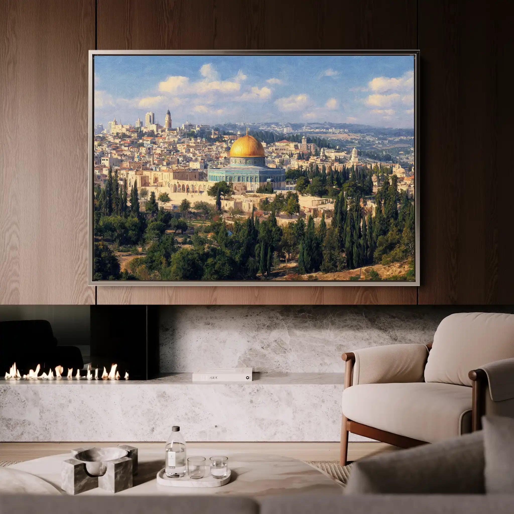 Palestine 186 Canvas Art 60 x 40 cm / Stretched on hidden frame