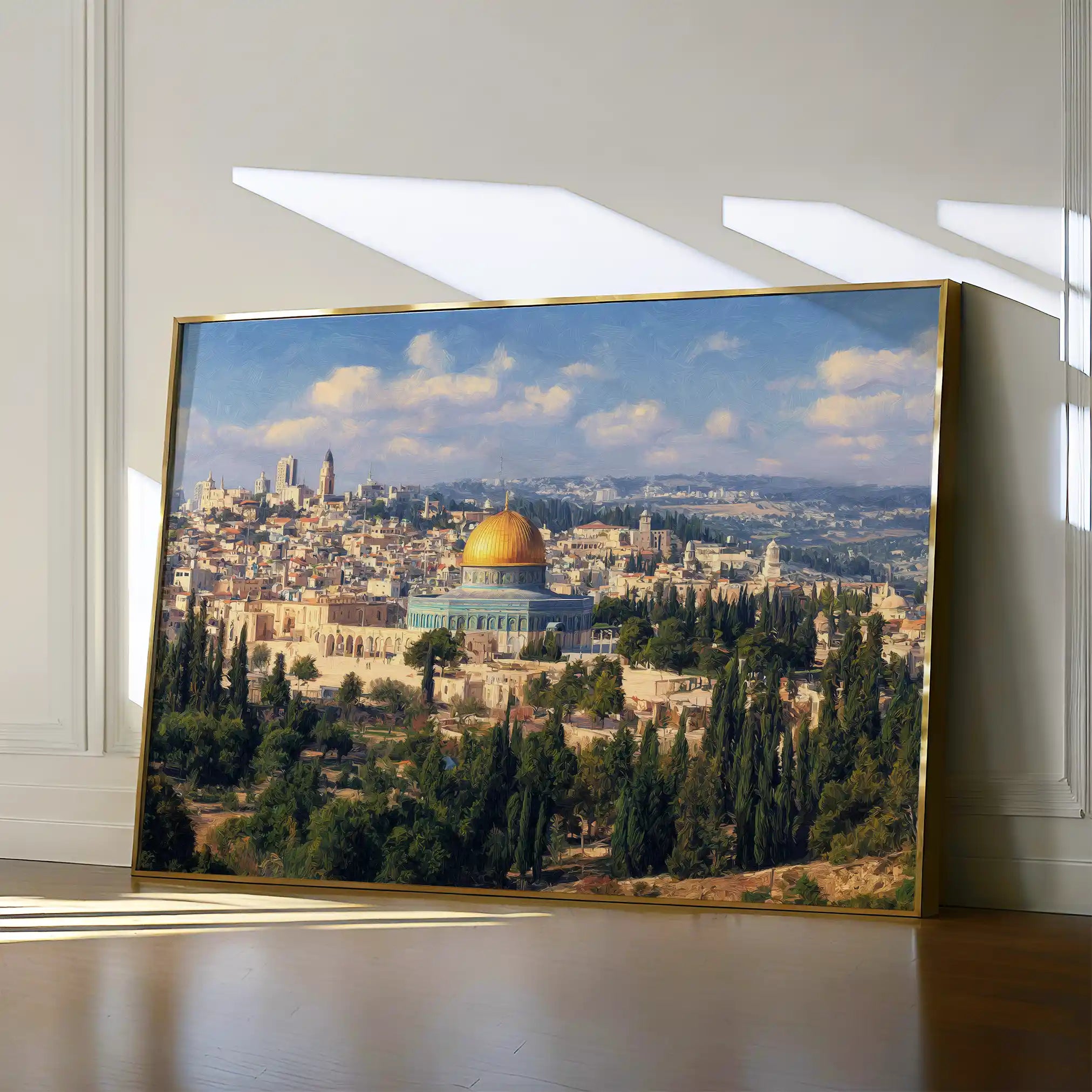 Palestine 186 Canvas Art 60 x 40 cm / Stretched on hidden frame