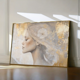 Portrait 186 Canvas Art 90 x 60 cm / Stretched on hidden frame