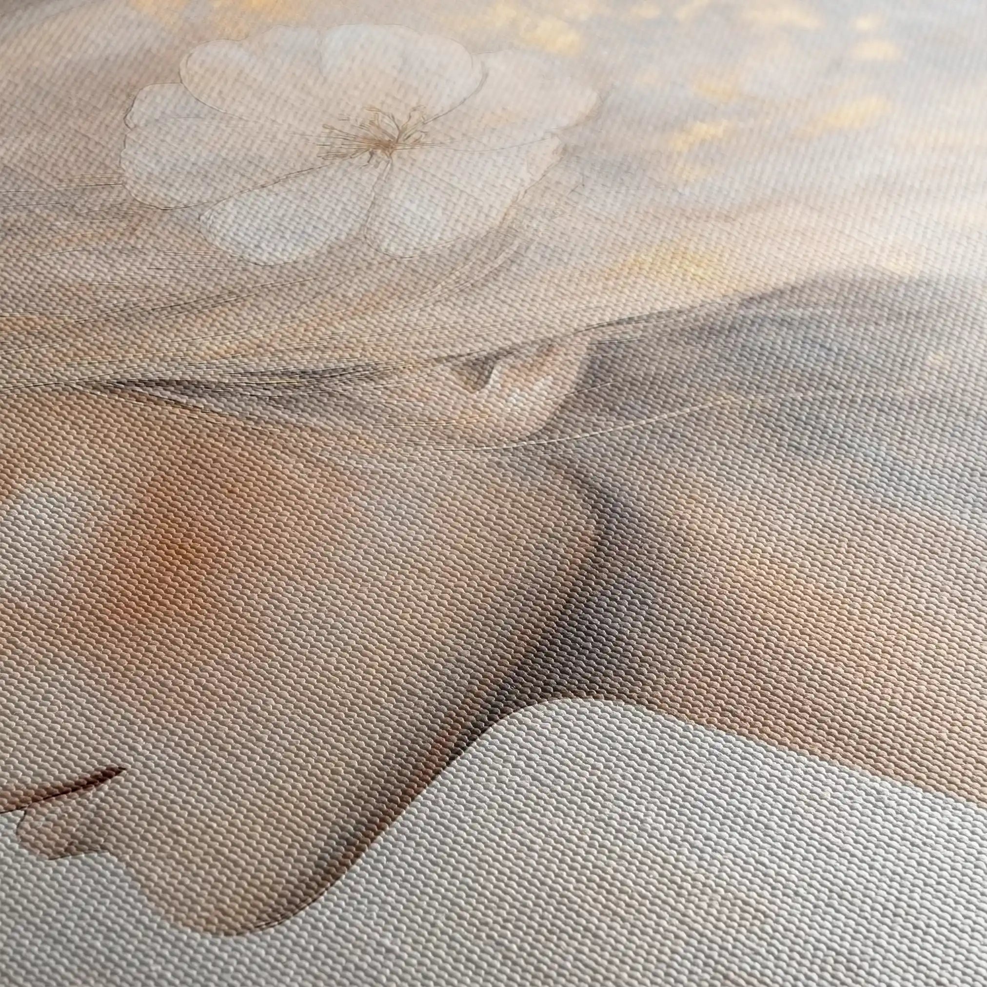 Portrait 186 Canvas Art 90 x 60 cm / Stretched on hidden frame