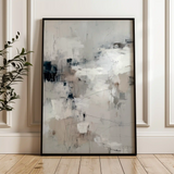 Abstract 1860 Canvas Art 60 x 40 cm / Stretched on hidden frame
